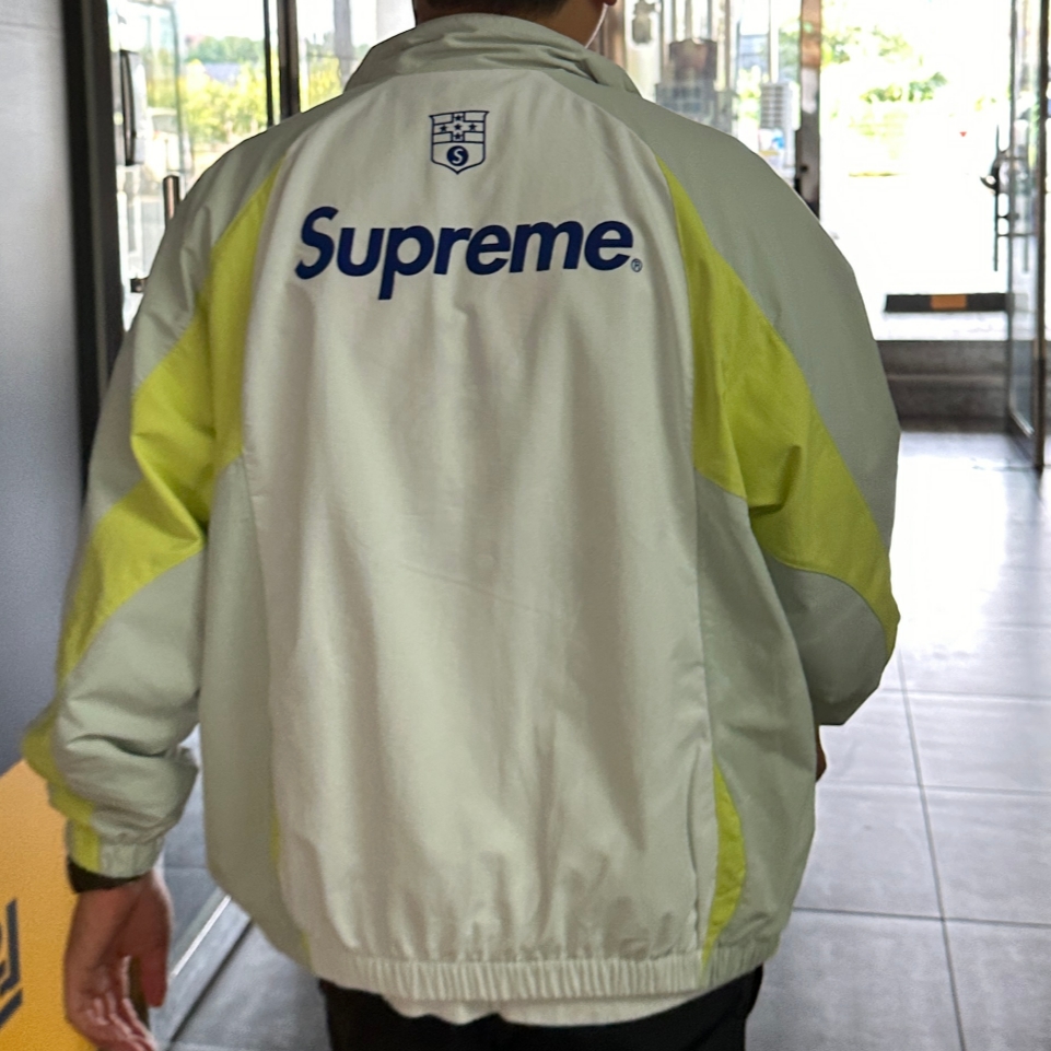 Supreme S Logo Track Jacket Light Mint - 24FW ์ฐฉ์ฉ ์คํ์ผ