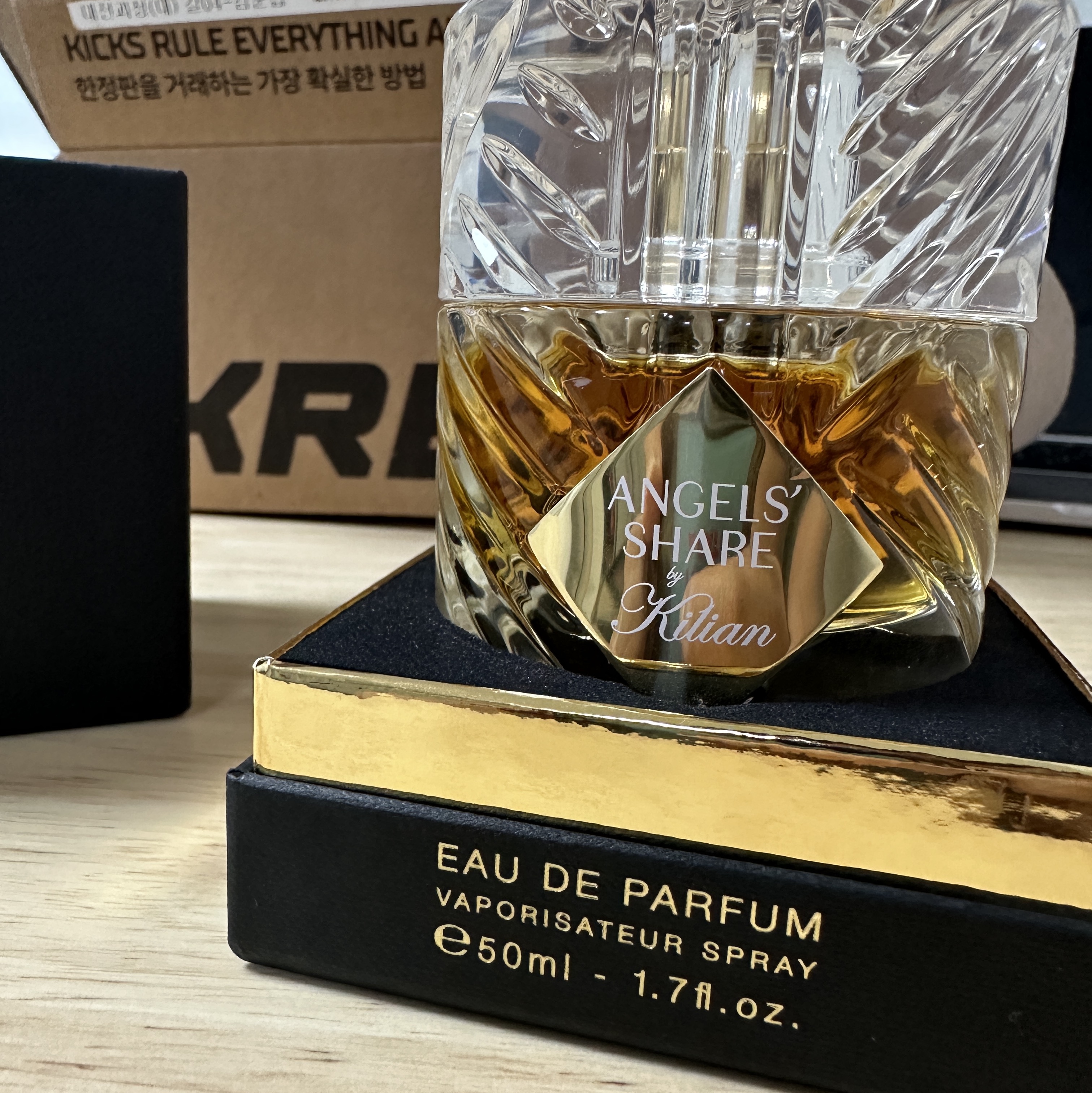 Kilian Angels' Share 50ml 착용 스타일