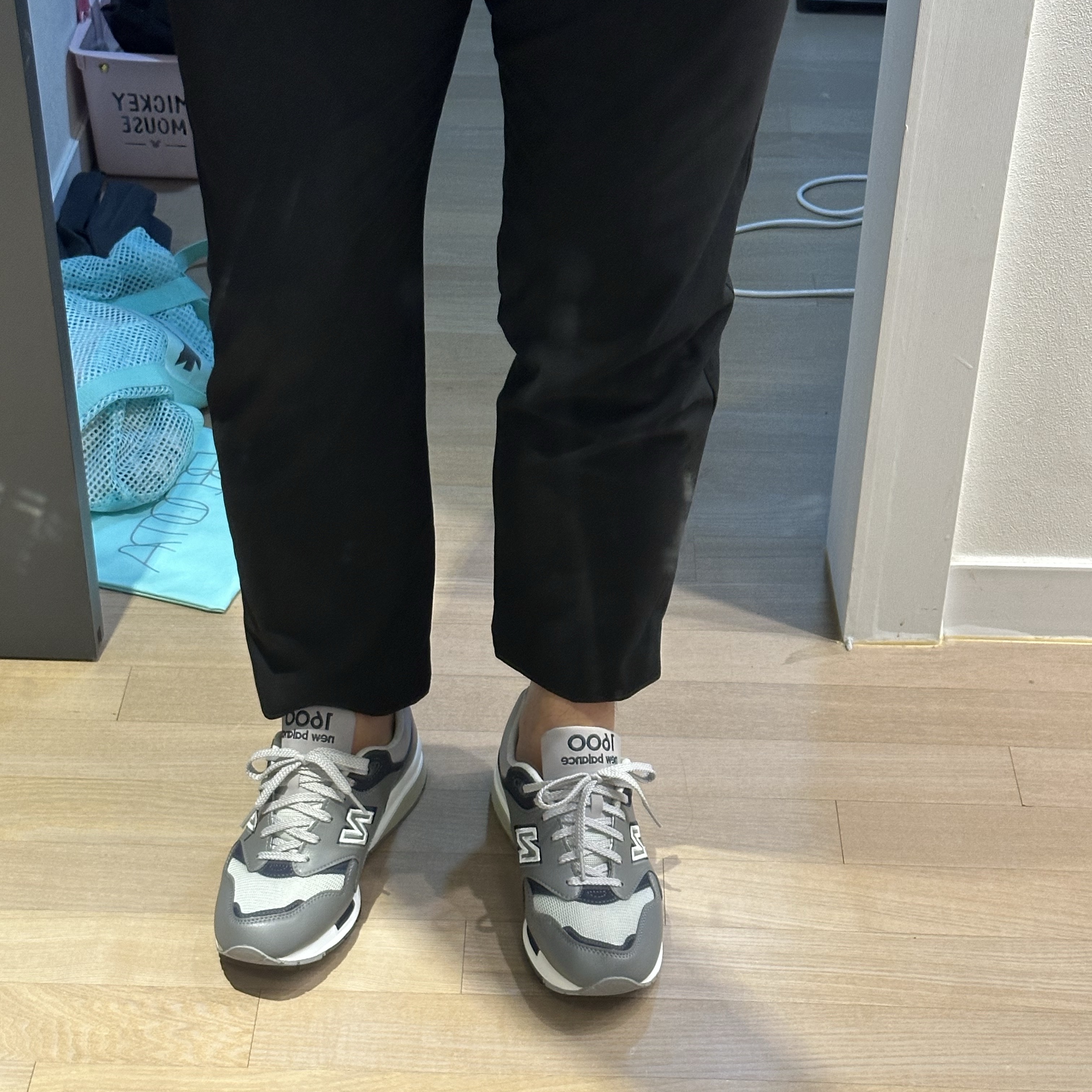 New Balance 1600 Legacy Grey 착용 스타일 - 2