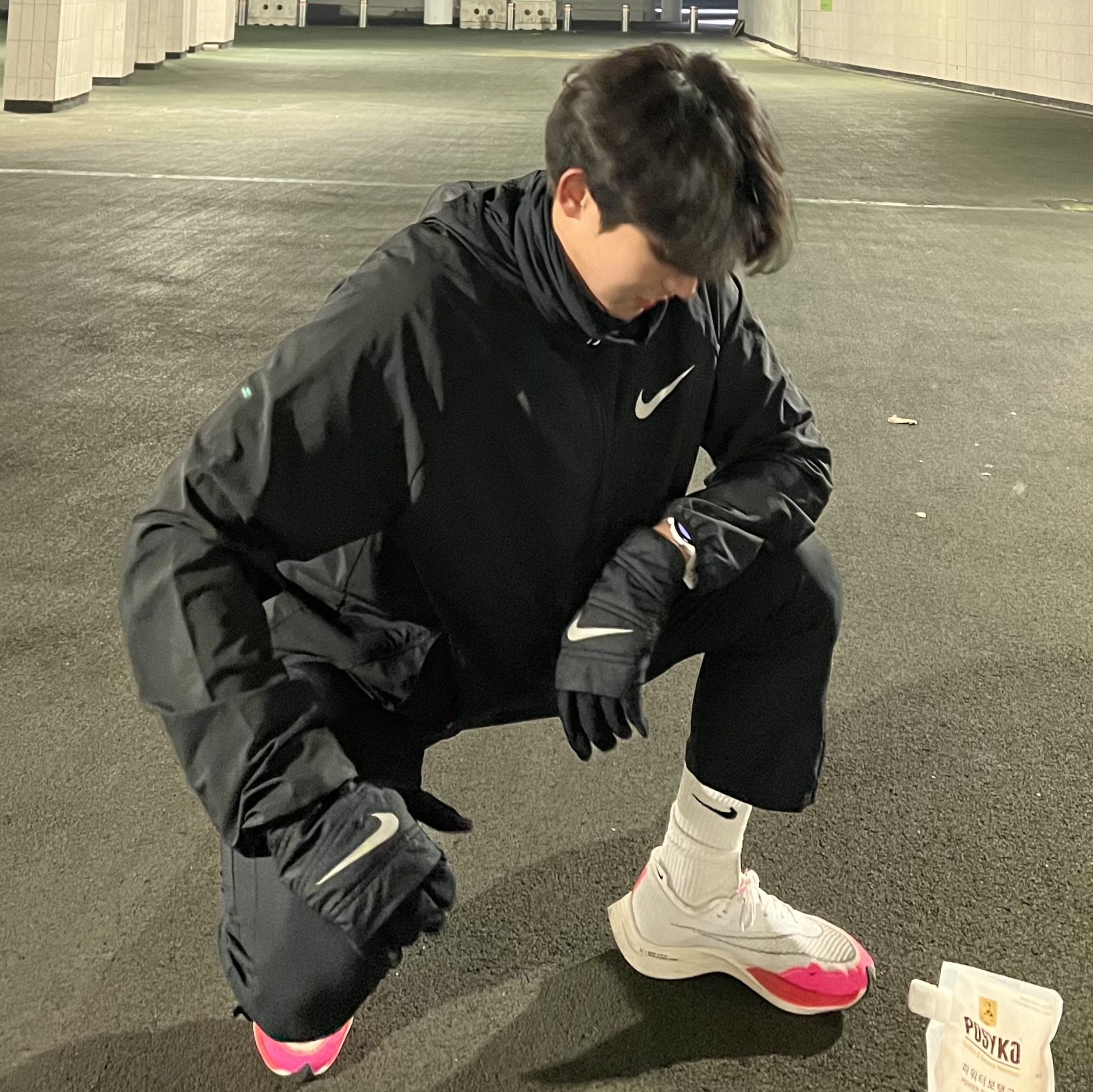 Nike ZoomX Vaporfly Next% 2 White 착용 스타일