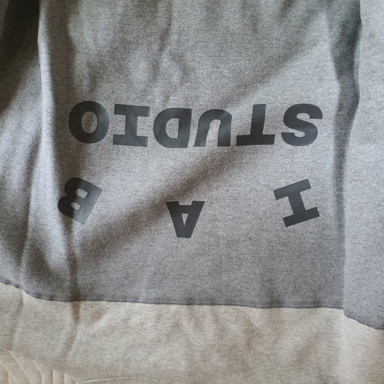 IAB Studio x Delicious in Dungeon Laios Sweatshirt Gray 착용 스타일