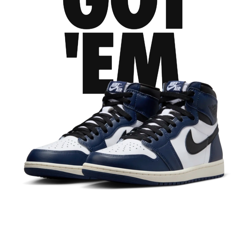 Jordan 1 Retro High OG Midnight Navy 착용 스타일