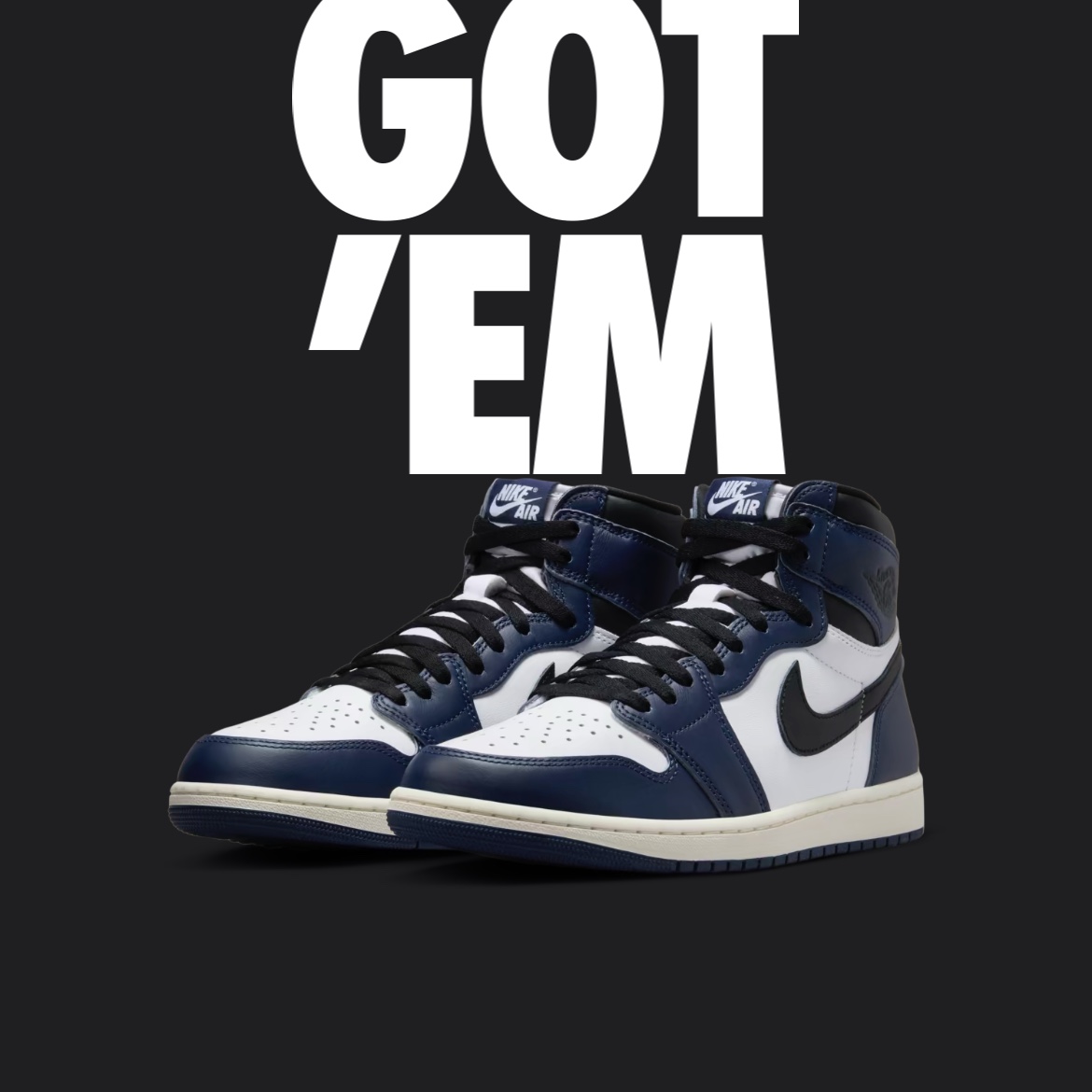 Jordan 1 Retro High OG Midnight Navy 착용 스타일