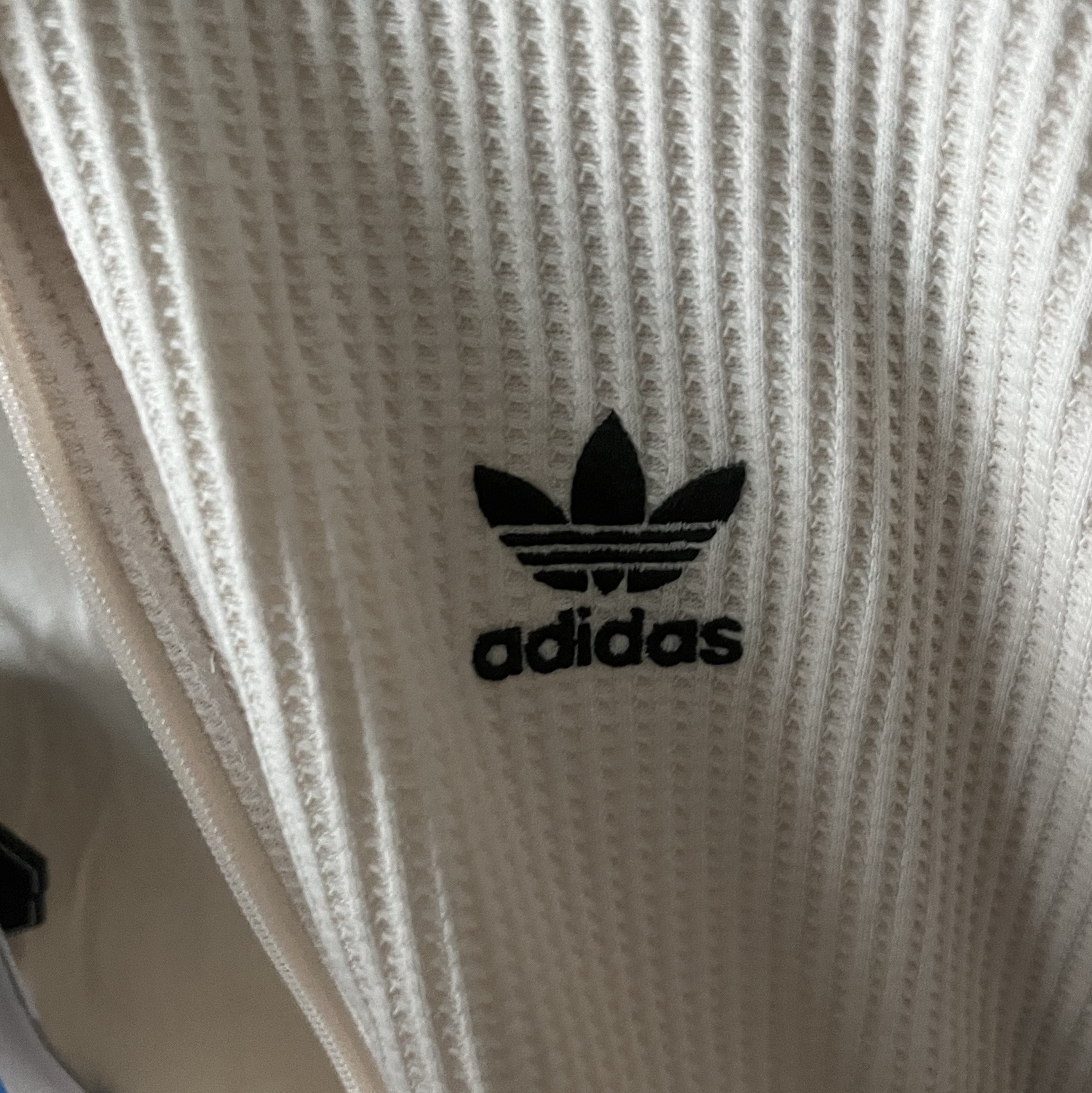 Adidas Waffle Beckenbauer Track Top Wonder White - KR Sizing 착용 스타일