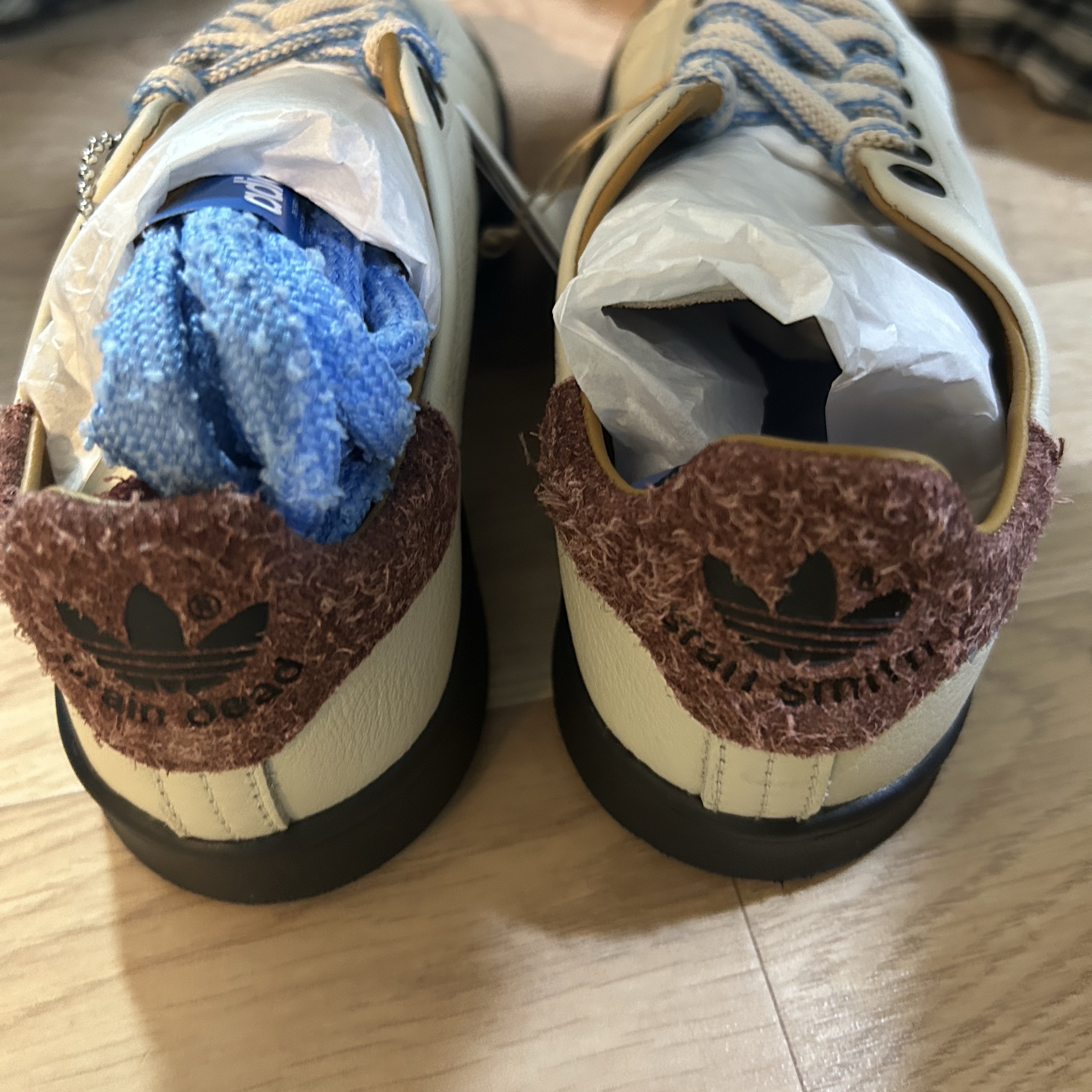 Adidas x Brain Dead Stan Smith Bliss Bahia Light Blue 착용 스타일