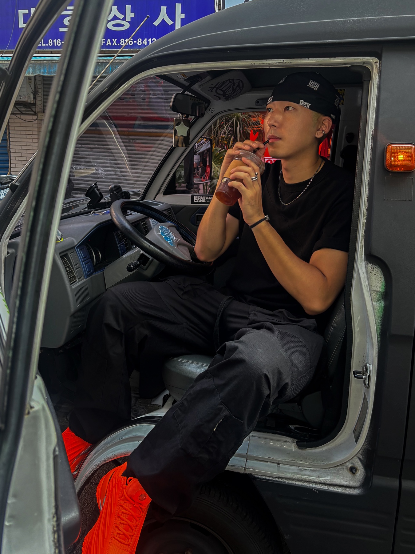 Nike x Drake Nocta Hot Step 2 Total Orange 착용 스타일 - 1