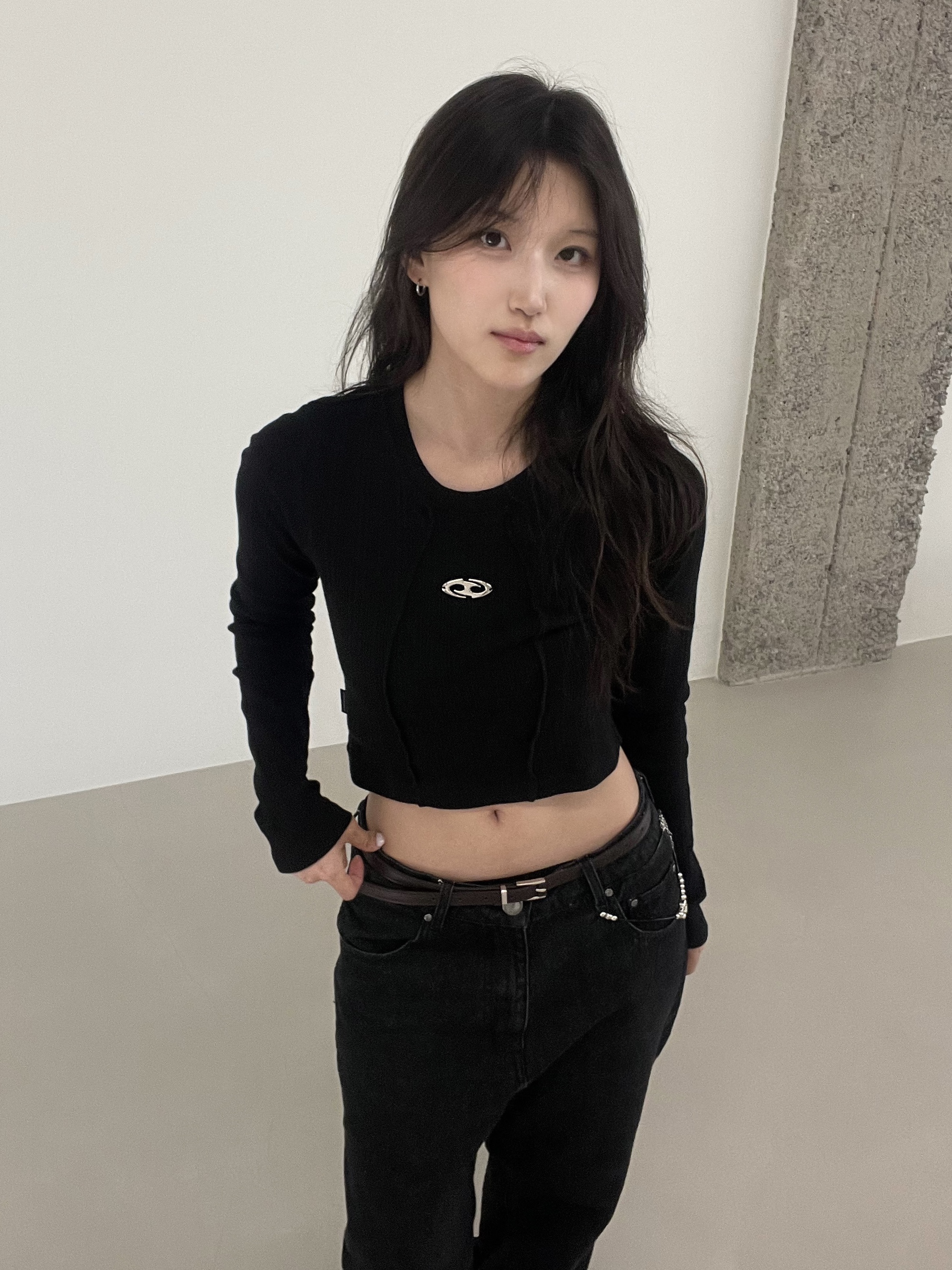Dr. Martens Women 1461 Quad Black 착용 스타일 - 2