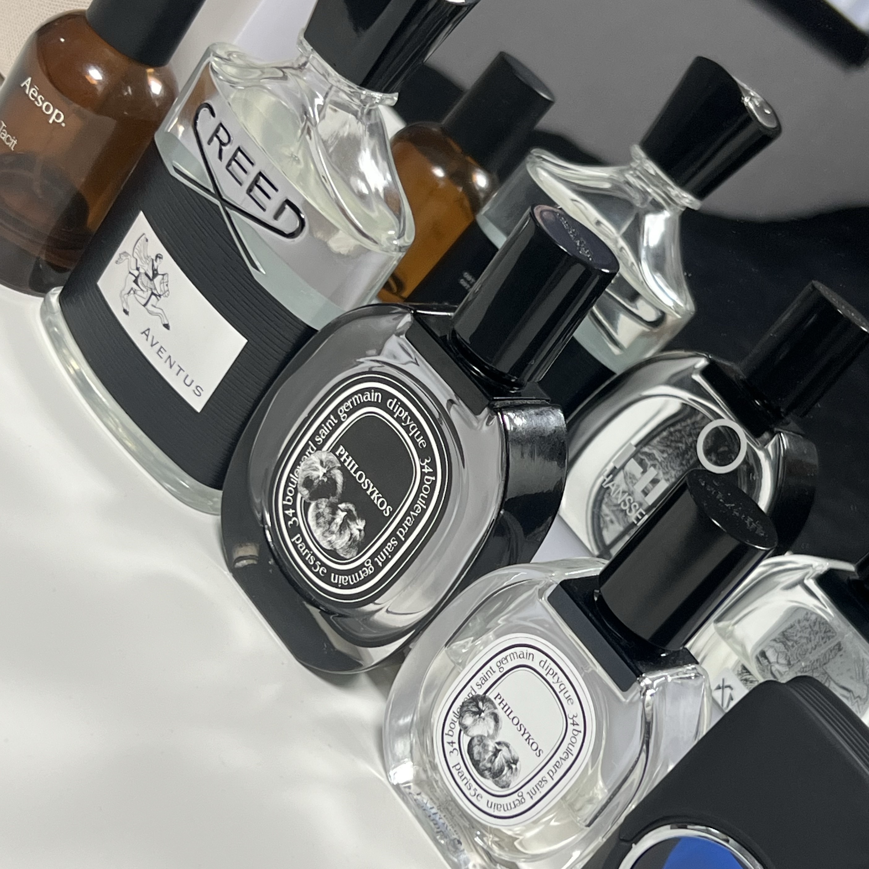 Creed Aventus Eau De Parfum 100ml, Diptyque Philosykos Eau De Parfum 75ml 착용 스타일 - 1