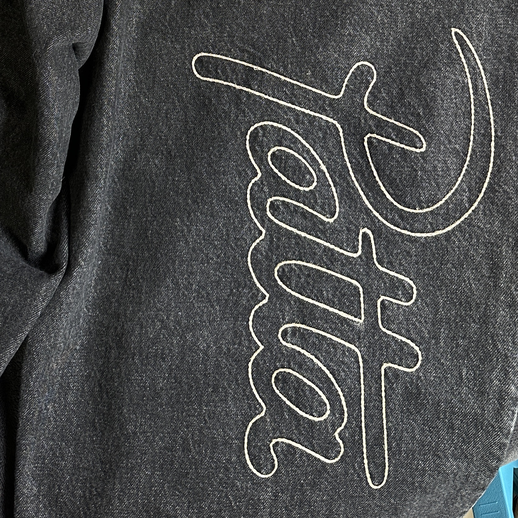 Stussy x Patta Big OL' Jean Black 착용 스타일