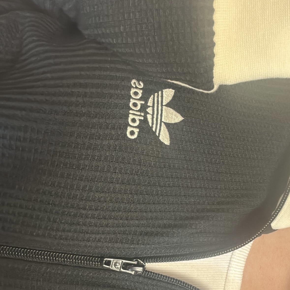 Adidas Waffle Beckenbauer Track Top Black - KR Sizing 착용 스타일