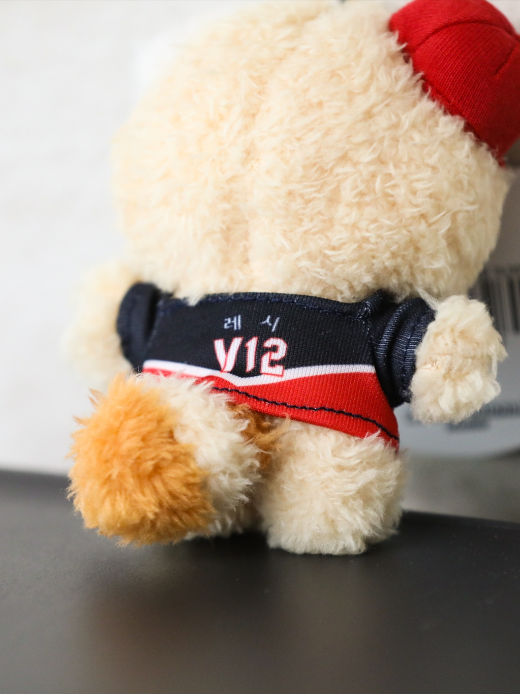 Lessey & Friends x KBO The Strongest Lessey Stuffed Toy Keyring KIA Tigers 착용 스타일 - 2
