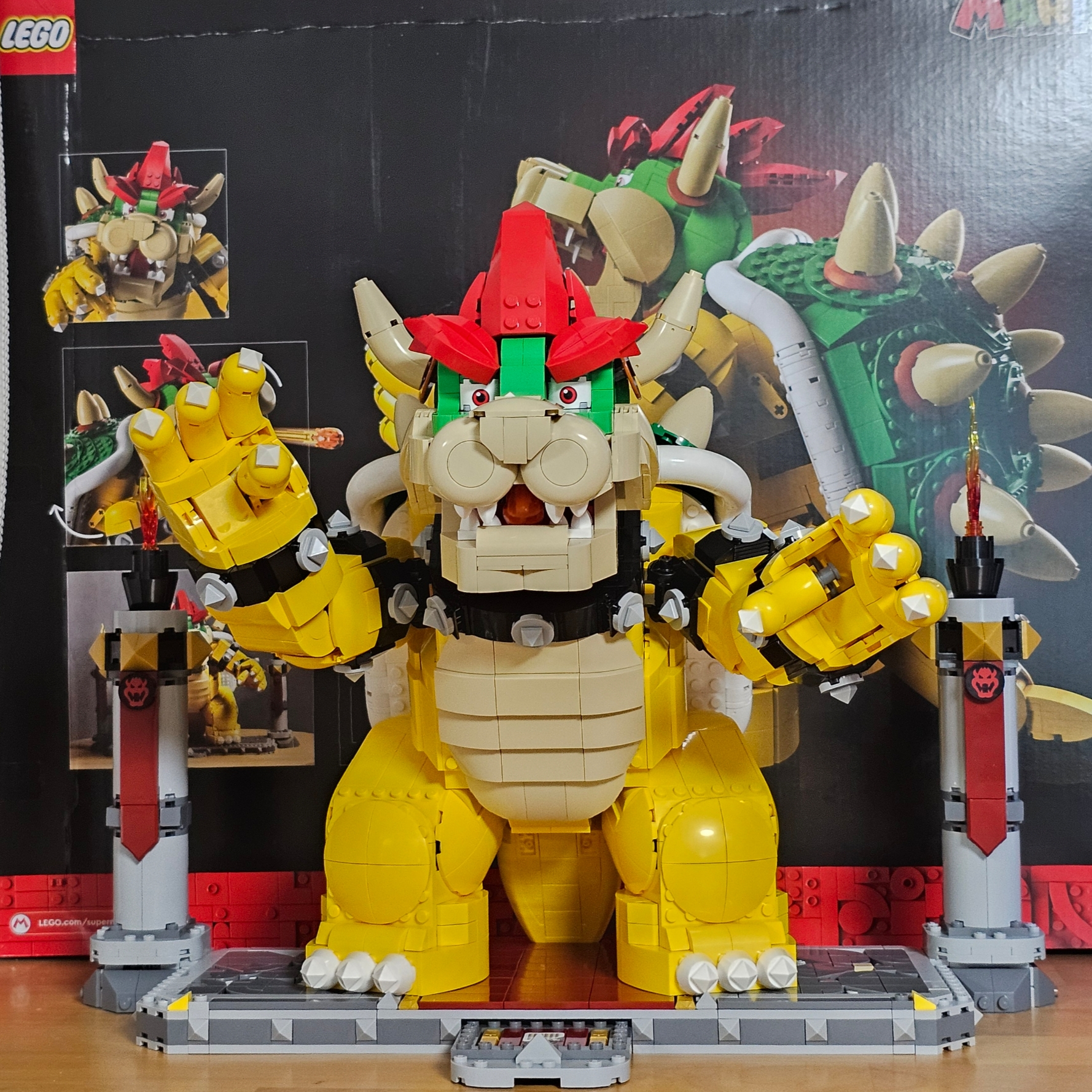Lego The Mighty Bowser 착용 스타일