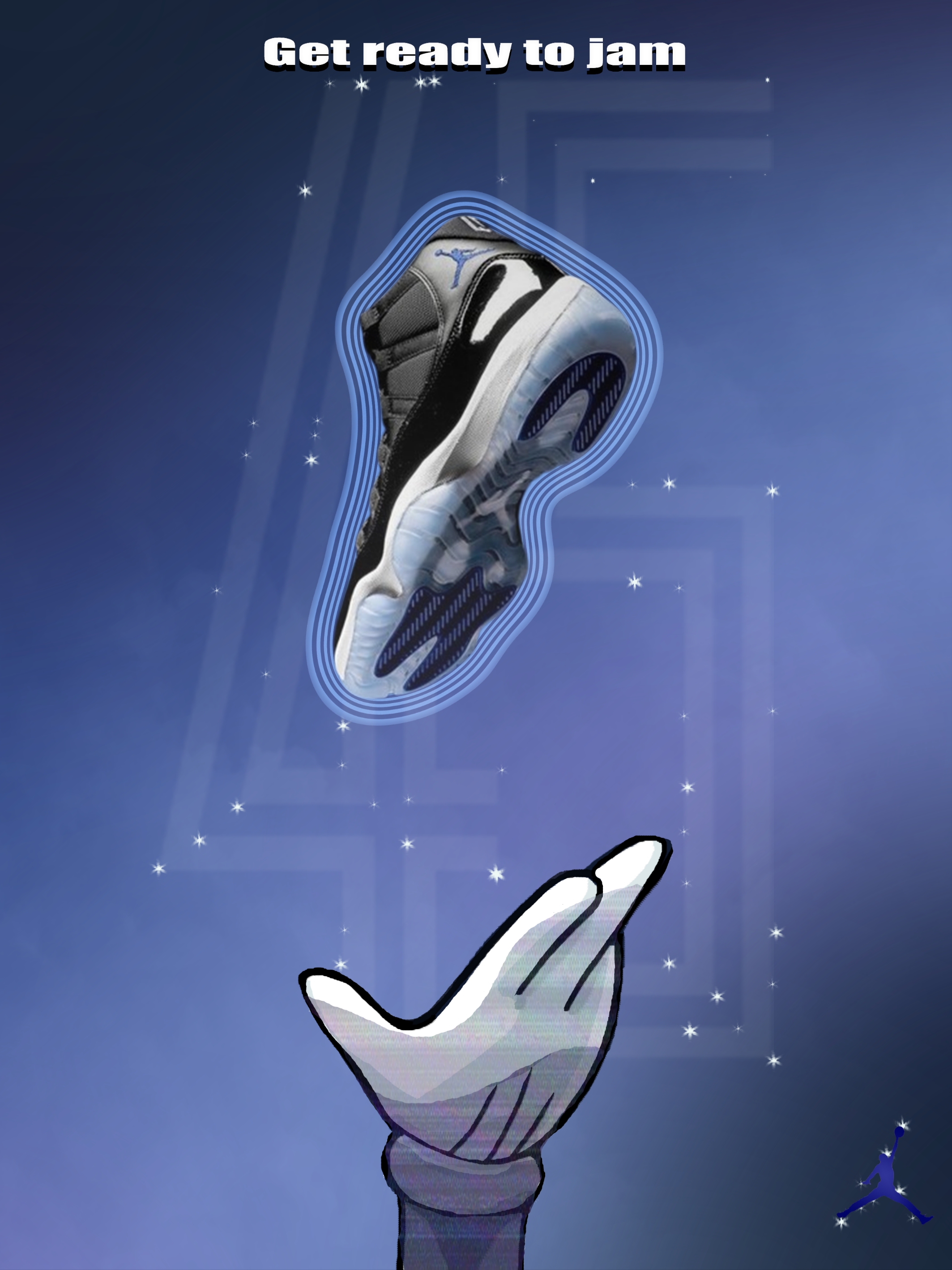 Jordan 11 Retro Space Jam 2016 착용 스타일 - 1