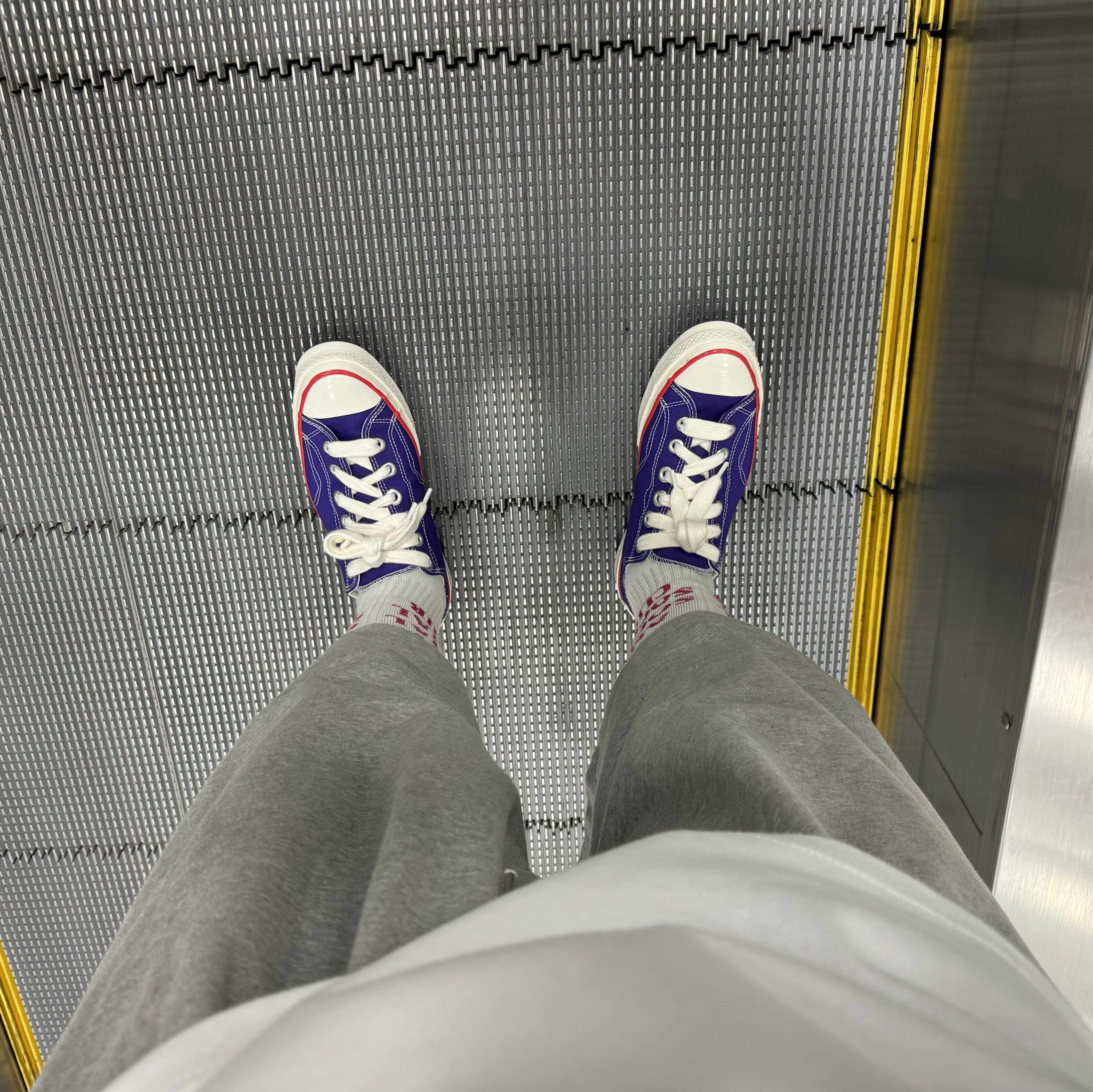 Converse Chuck 70 Ox Sketch Court Purple 착용 스타일