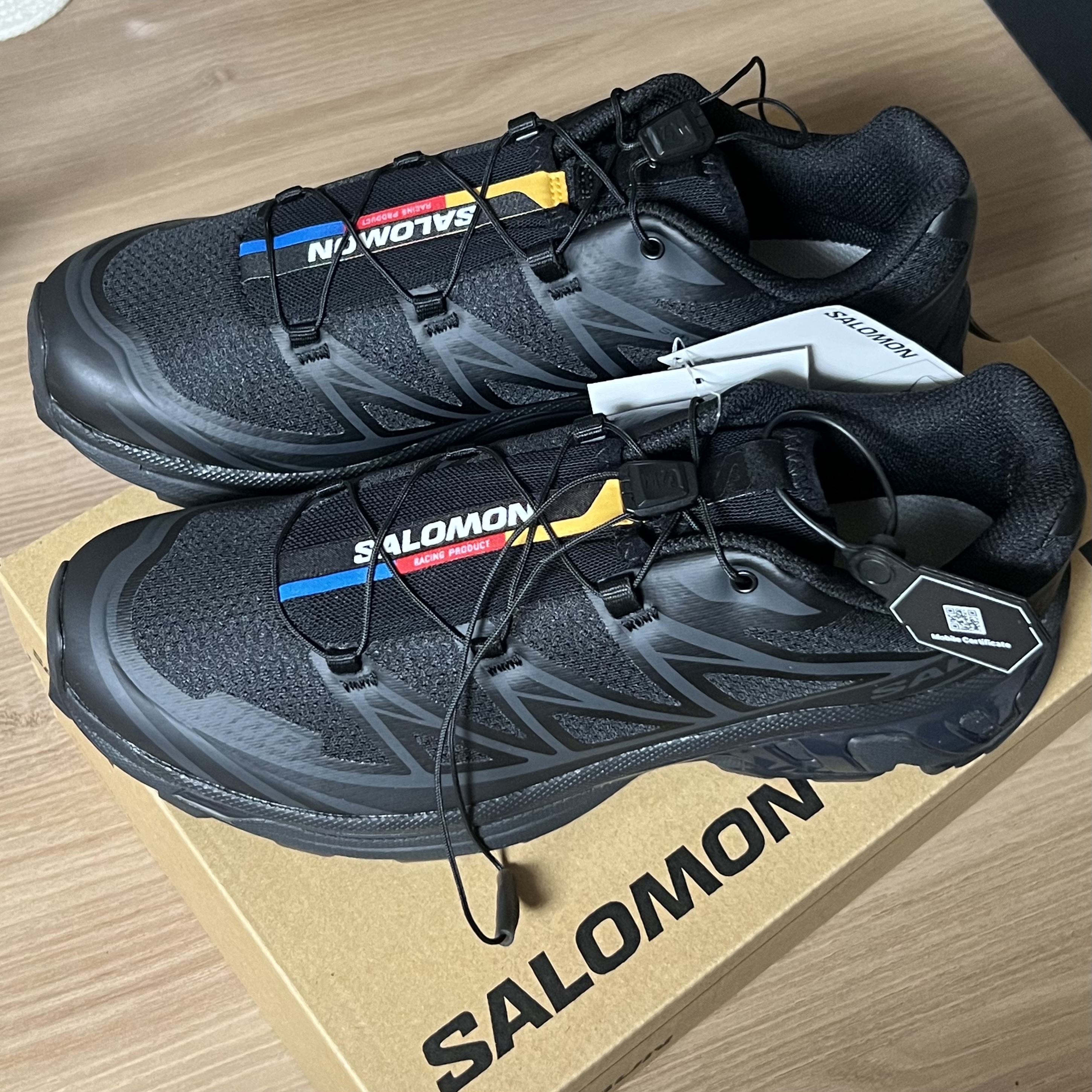 Salomon XT-6 ADV Black 착용 스타일 - 1