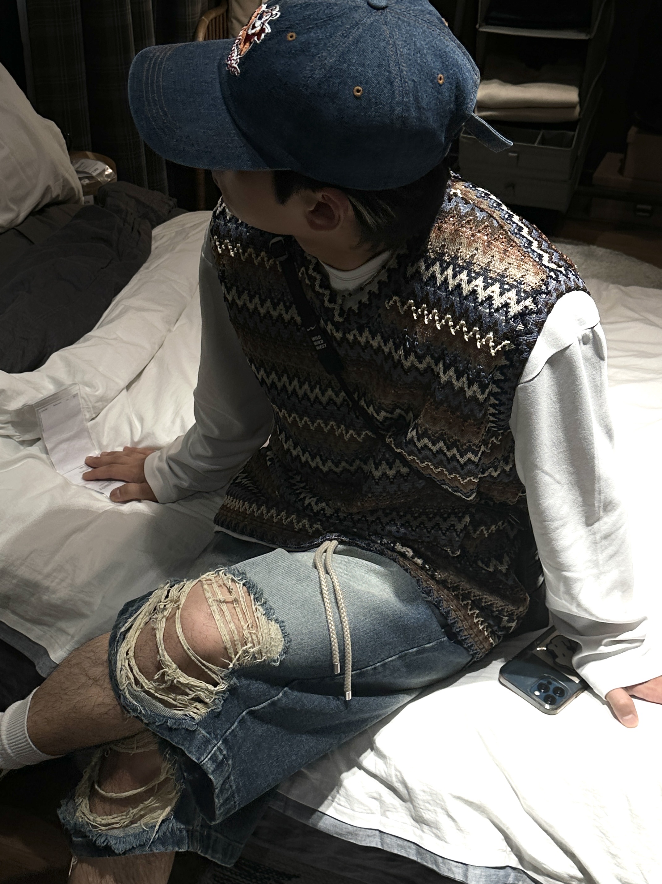 Nike Air Force 1 '07 WB Flax 착용 스타일 - 5