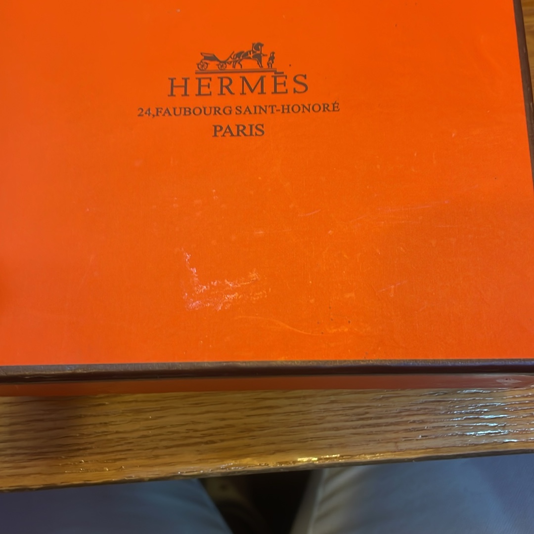 Hermes H D'Ancre Belt Buckle & Reversible Leather Strap 32mm & Silver Noir Chocolat 착용 스타일 - 3