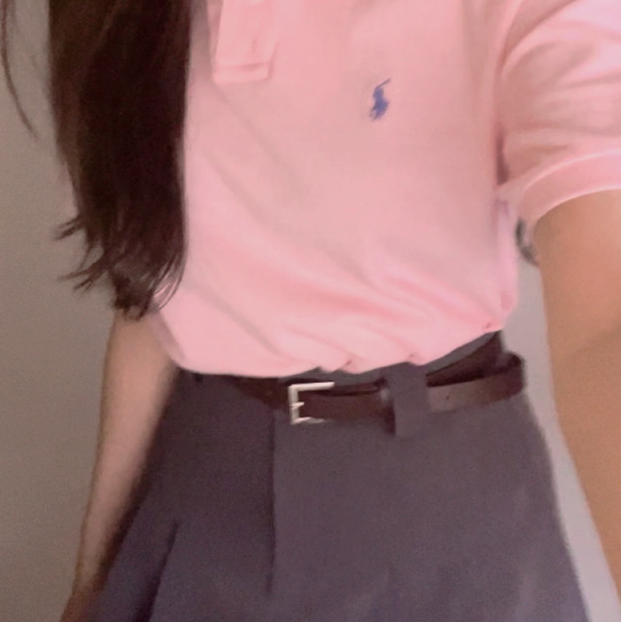 Stone Island 22S67 Pigment Dyed Polo Shirt Rose Pink - 22SS 착용 스타일