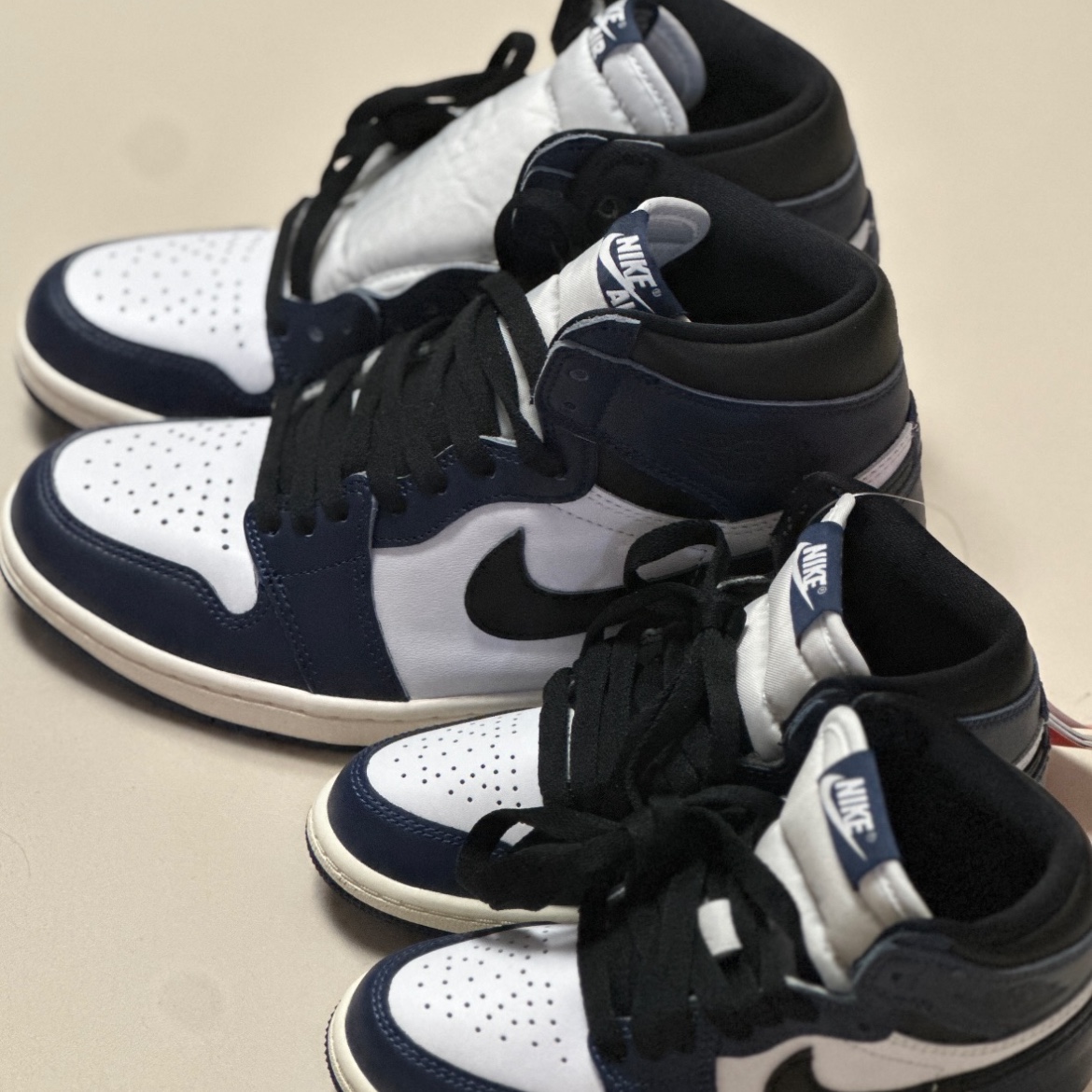 Jordan 1 Retro High OG Midnight Navy, (PS) Jordan 1 Retro High OG Midnight Navy 착용 스타일