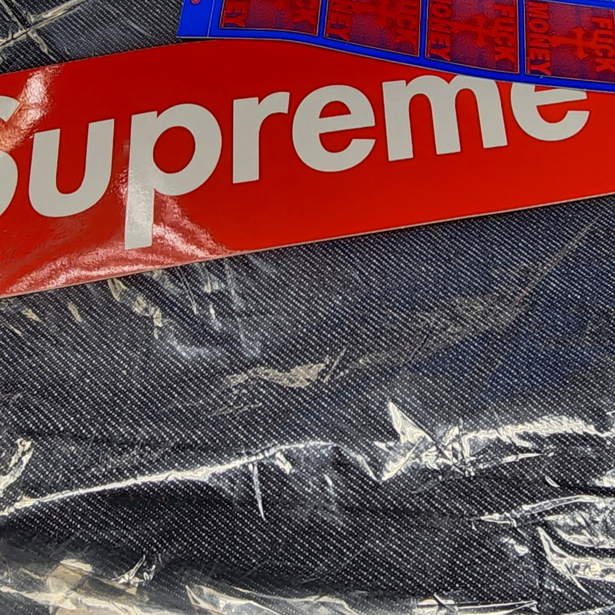 Supreme Rigid Baggy Selvedge Jean Rigid Indigo - 24SS 착용 스타일
