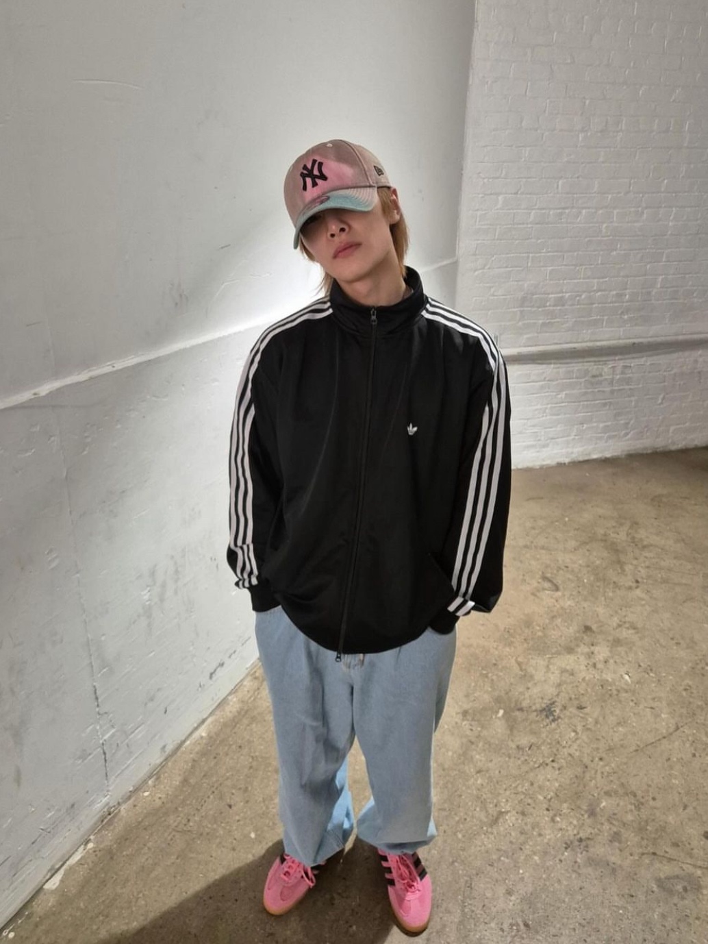 Adidas Originals Beckenbauer Track Jacket Black - KR Sizing, (W) Adidas Gazelle Indoor Bliss Pink 착용 스타일