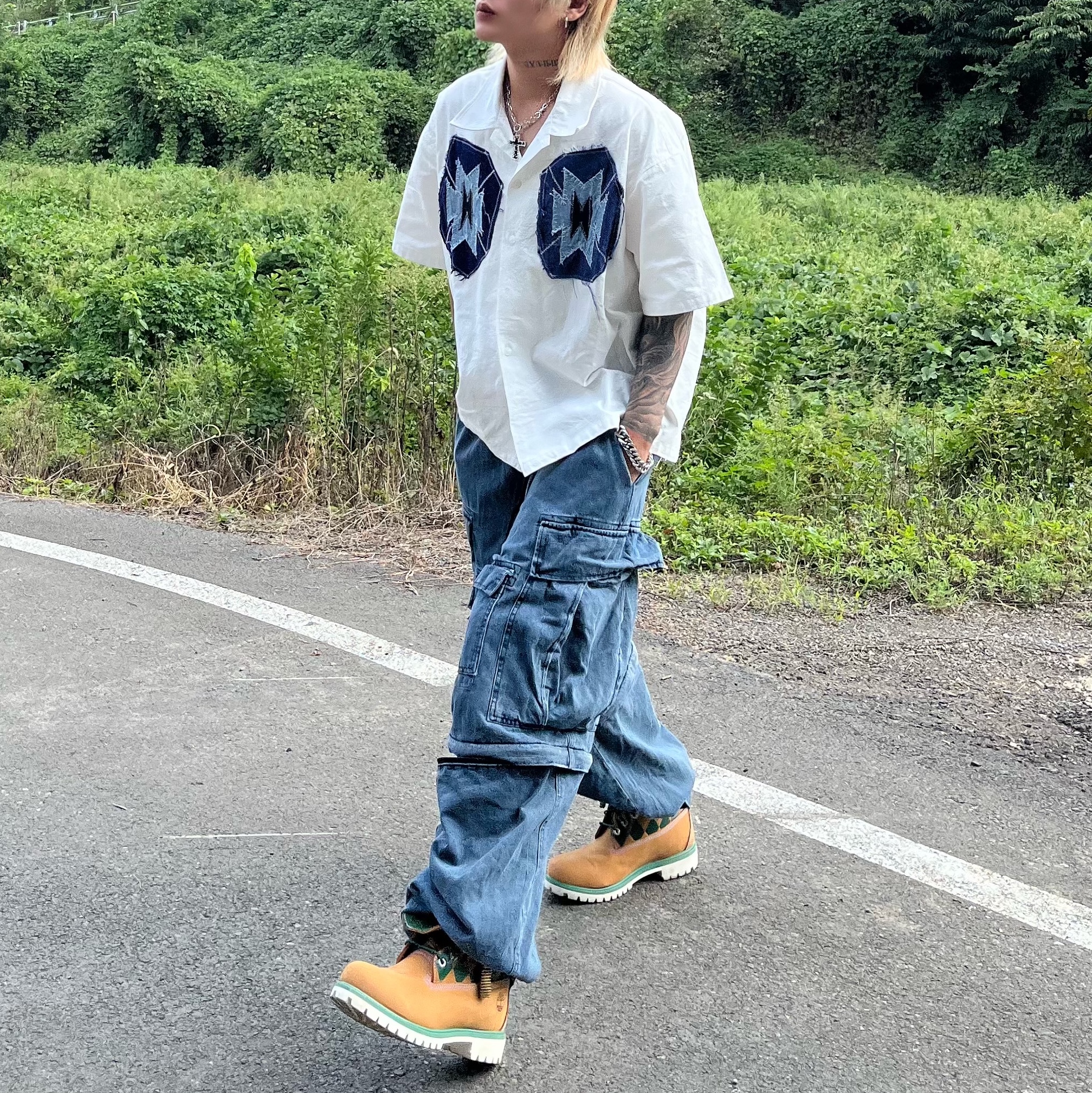KASINA x Timberland 6 In Premium Vibram GTX Wheat 착용 스타일 - 3