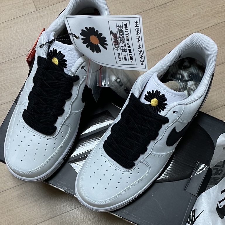 Nike x Peaceminusone Air Force 1 Low Para-Noise 2.0 착용 스타일 - 2