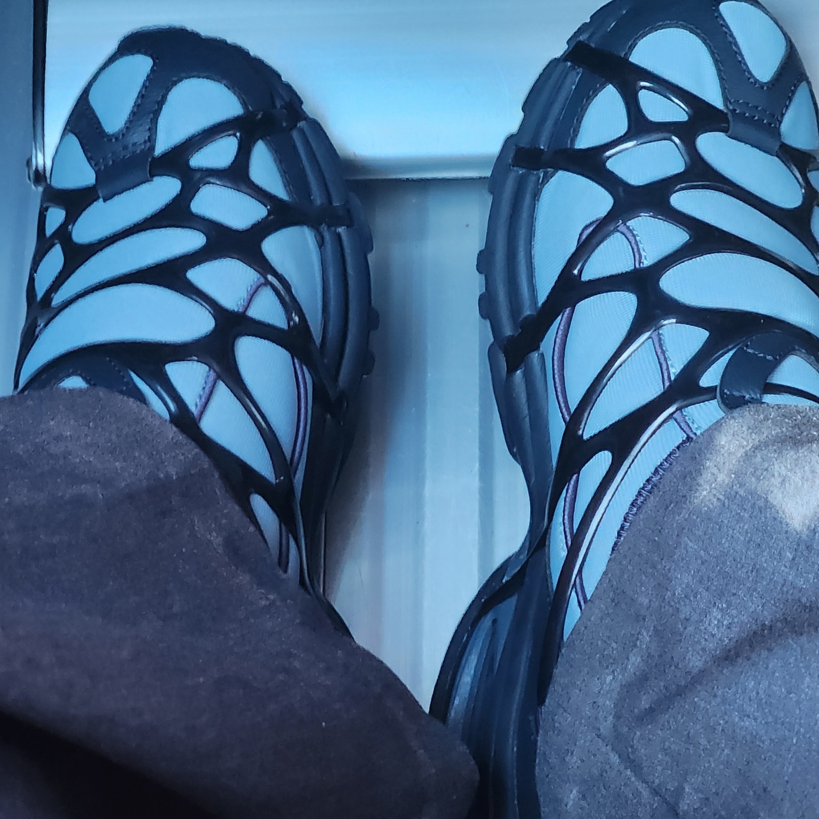 Nike Air Kukini Worn Blue Obsidian 착용 스타일