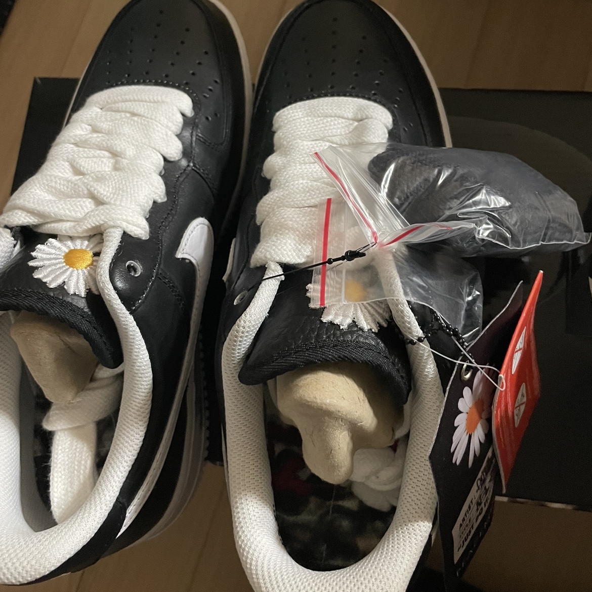 Nike x Peaceminusone Air Force 1 Low Para-Noise 착용 스타일