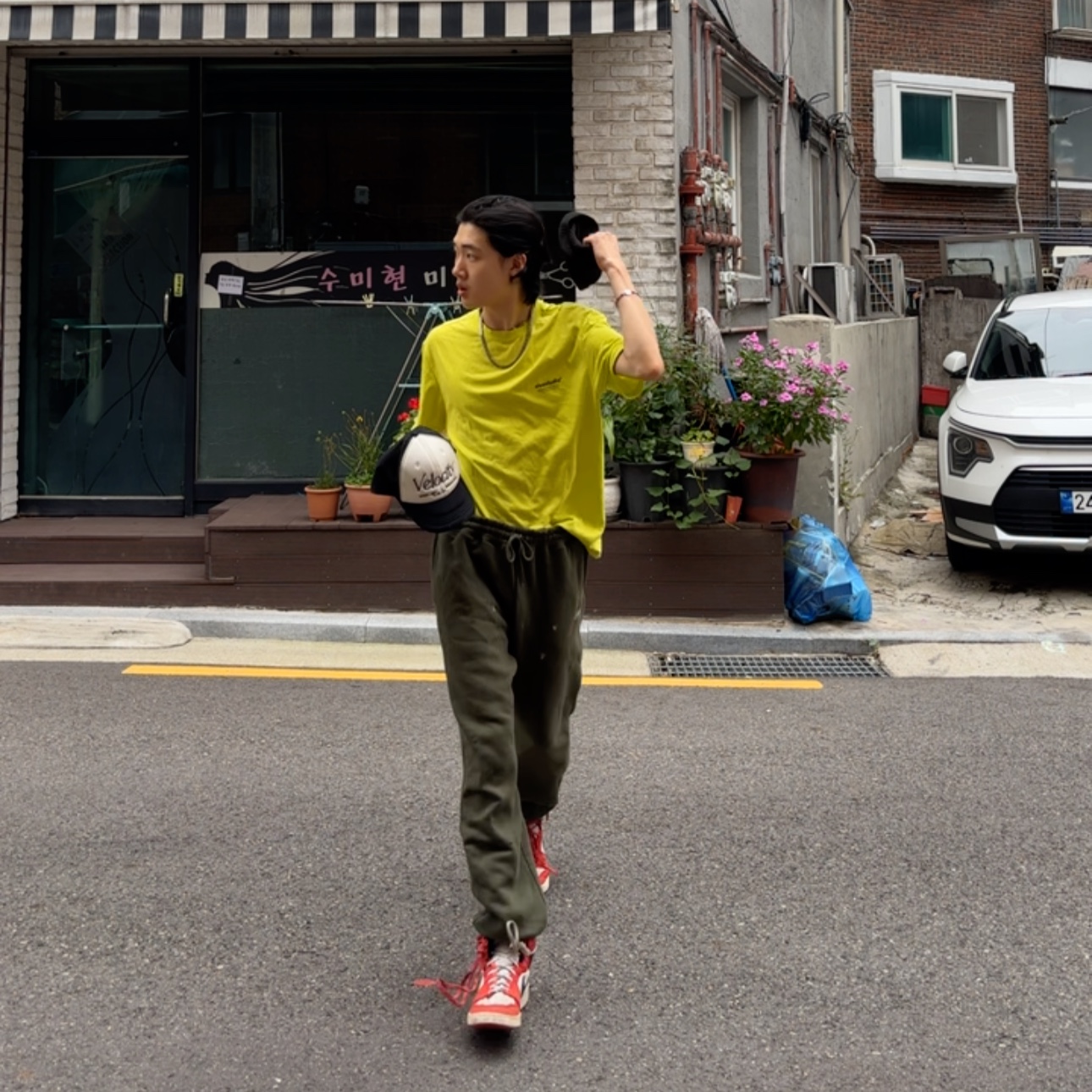 Jordan 1 KO Chicago 2021 착용 스타일 - 4