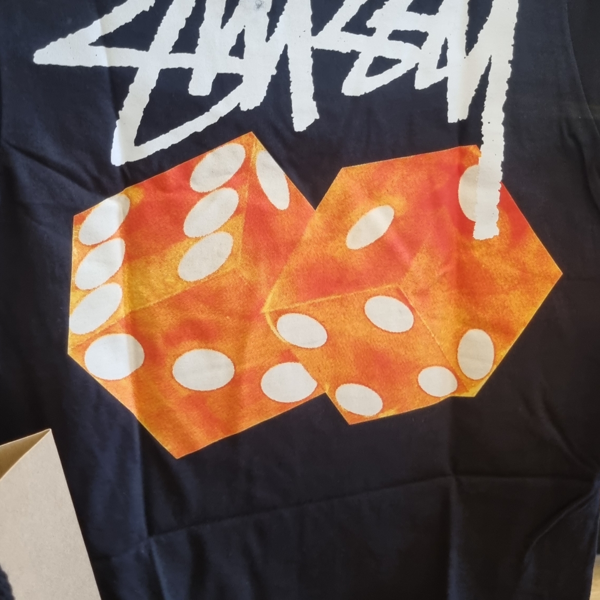 Stussy Diced Out T-Shirt Black 착용 스타일