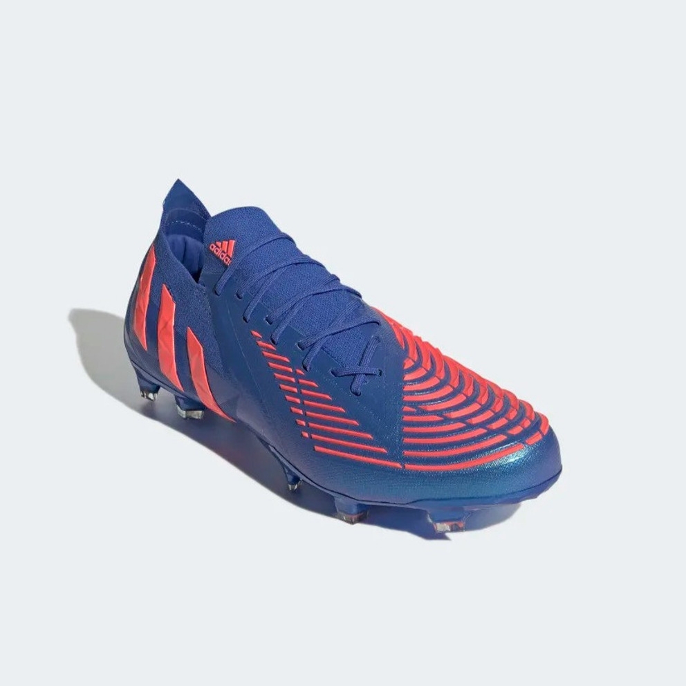 Adidas Predator Edge.1 FG Off White Vivid Red 착용 스타일