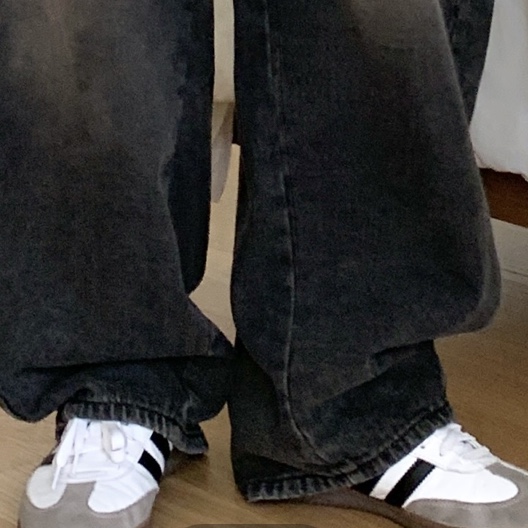Adidas Samba OG Cloud White 착용 스타일