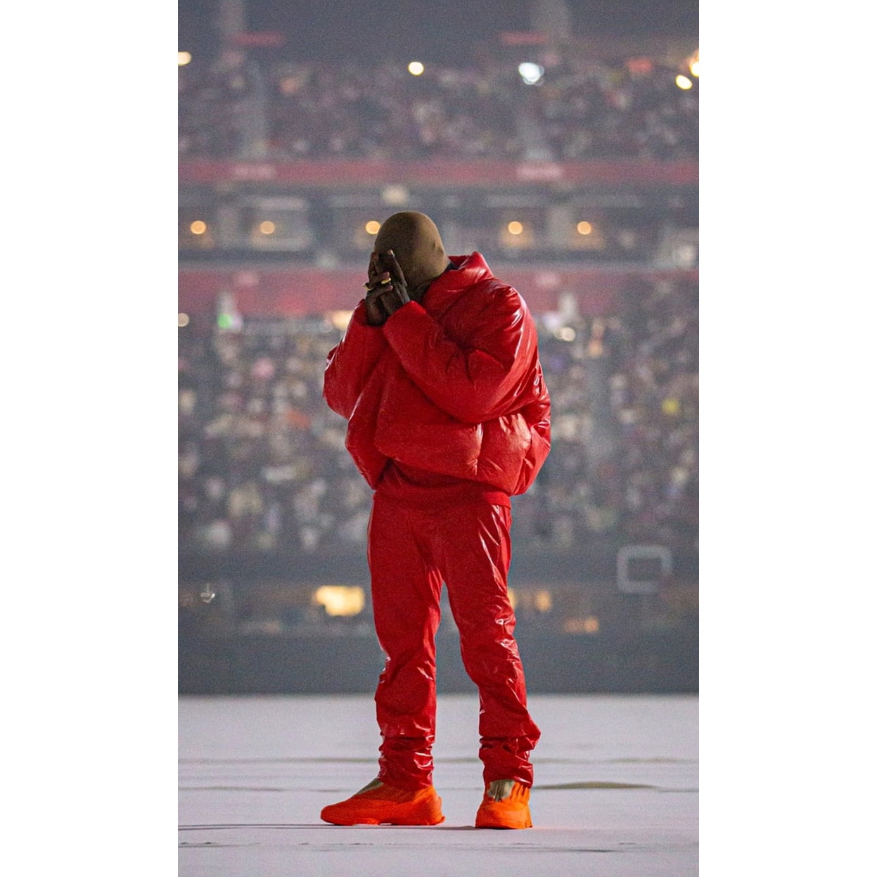 Yeezy x Gosha Rubchinskiy YZY Black Dogs Hoodie Heather Grey, Yeezy x Gosha Rubchinskiy YZY Black Dogs Jogger Heather Grey 착용 스타일 - 8
