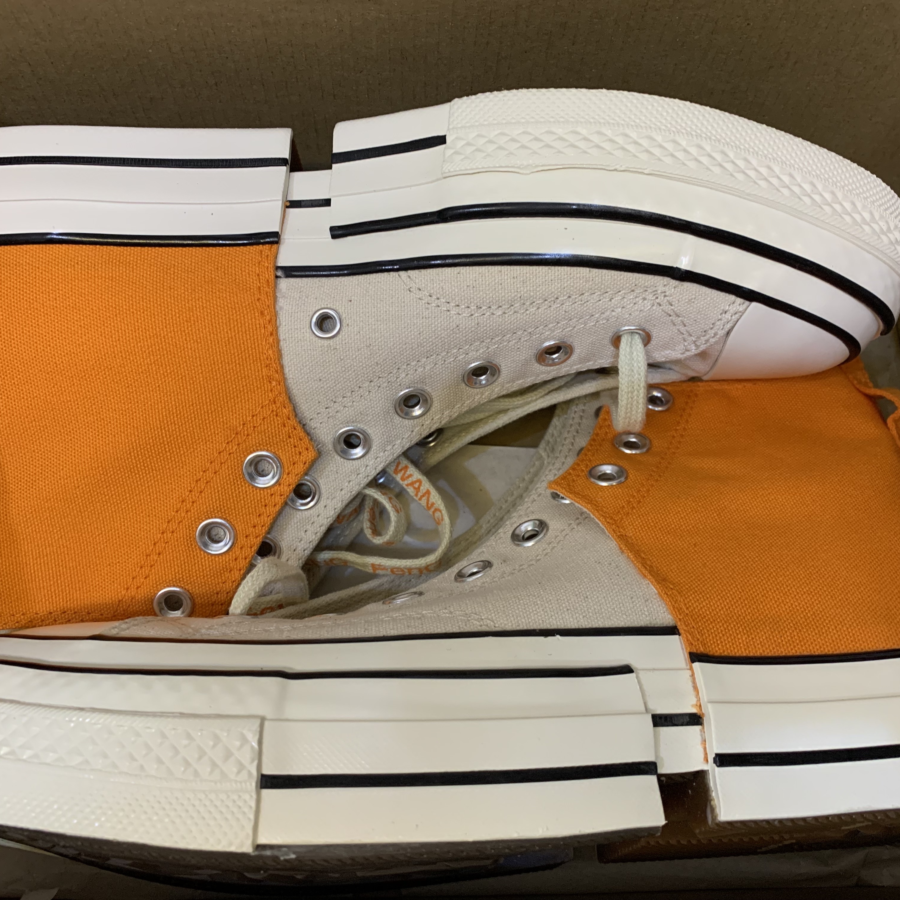 Converse x Feng Chen Wang Chuck 70 2-in-1 Persimmon Orange 착용 스타일