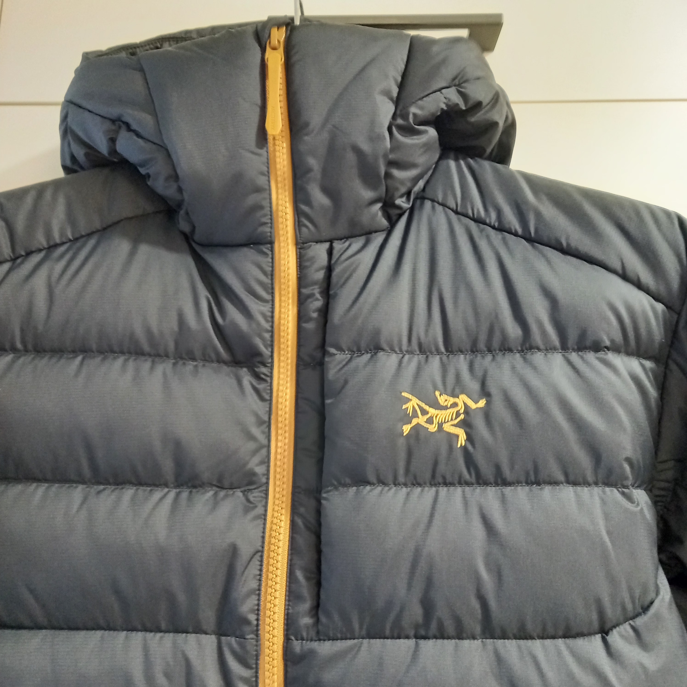 Arc'teryx Thorium Hoody Dark Magic 착용 스타일 - 2