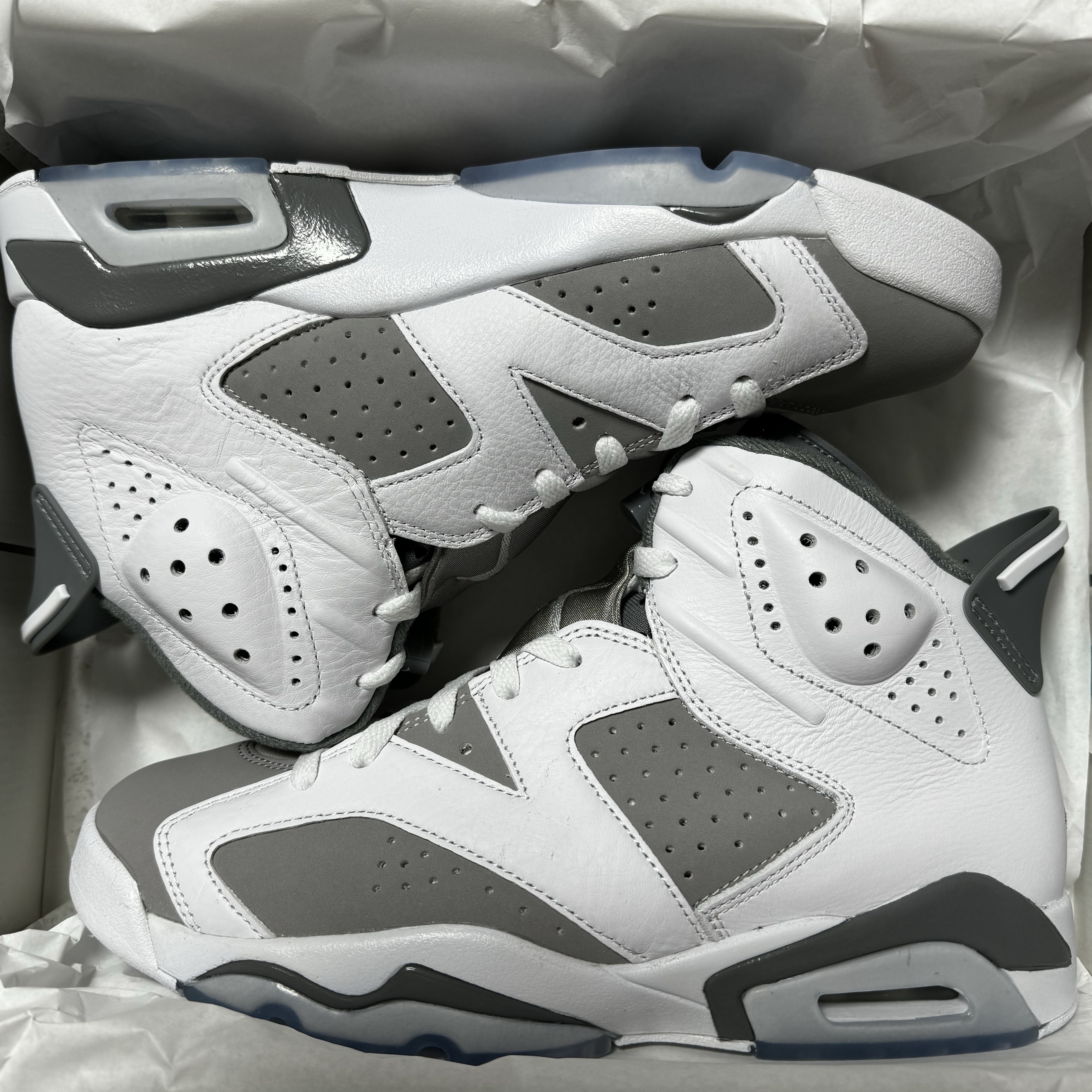 Jordan 6 Retro Cool Grey 착용 스타일 - 2