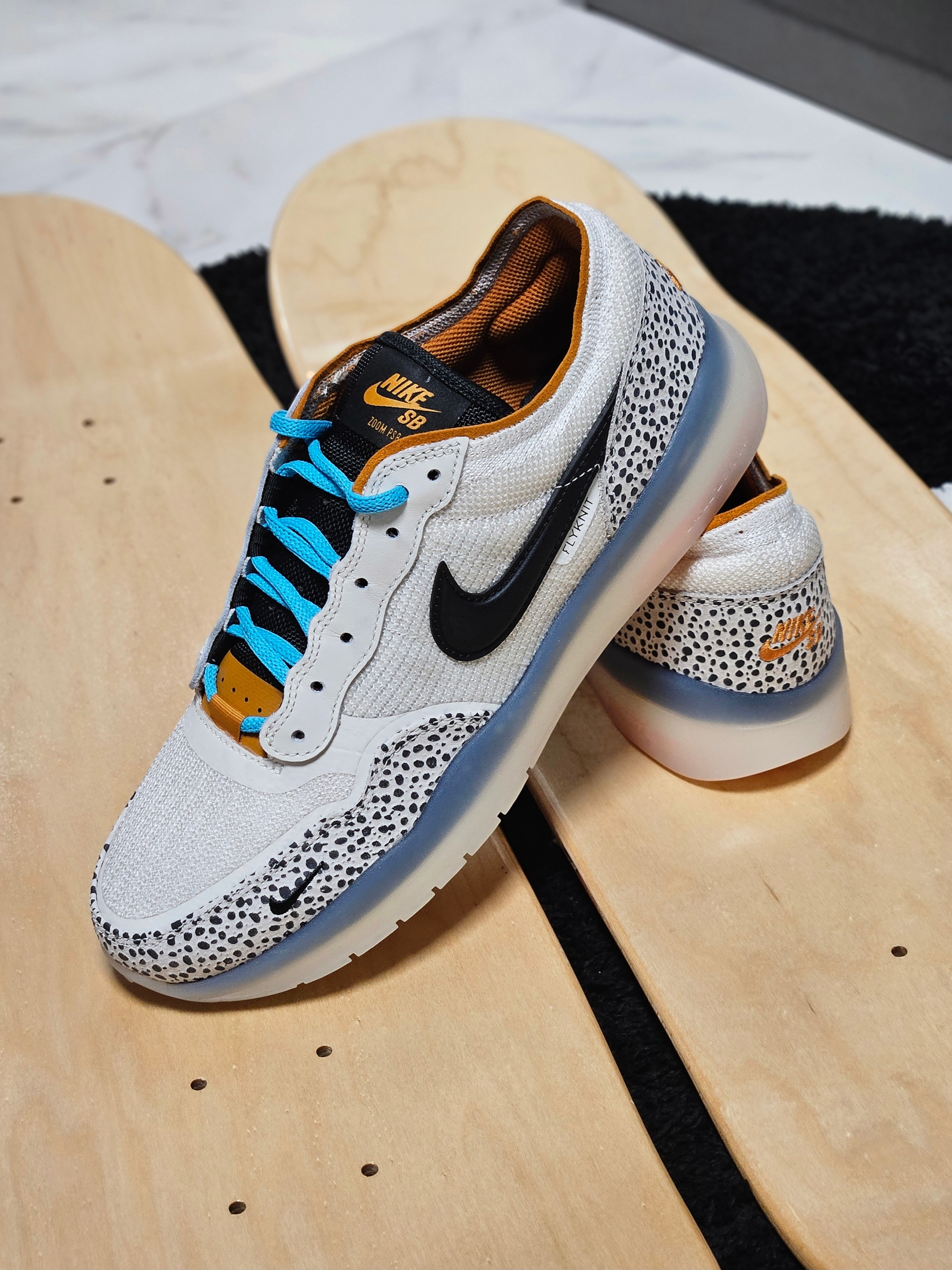 Nike SB PS8 Phantom and Black 착용 스타일 - 1
