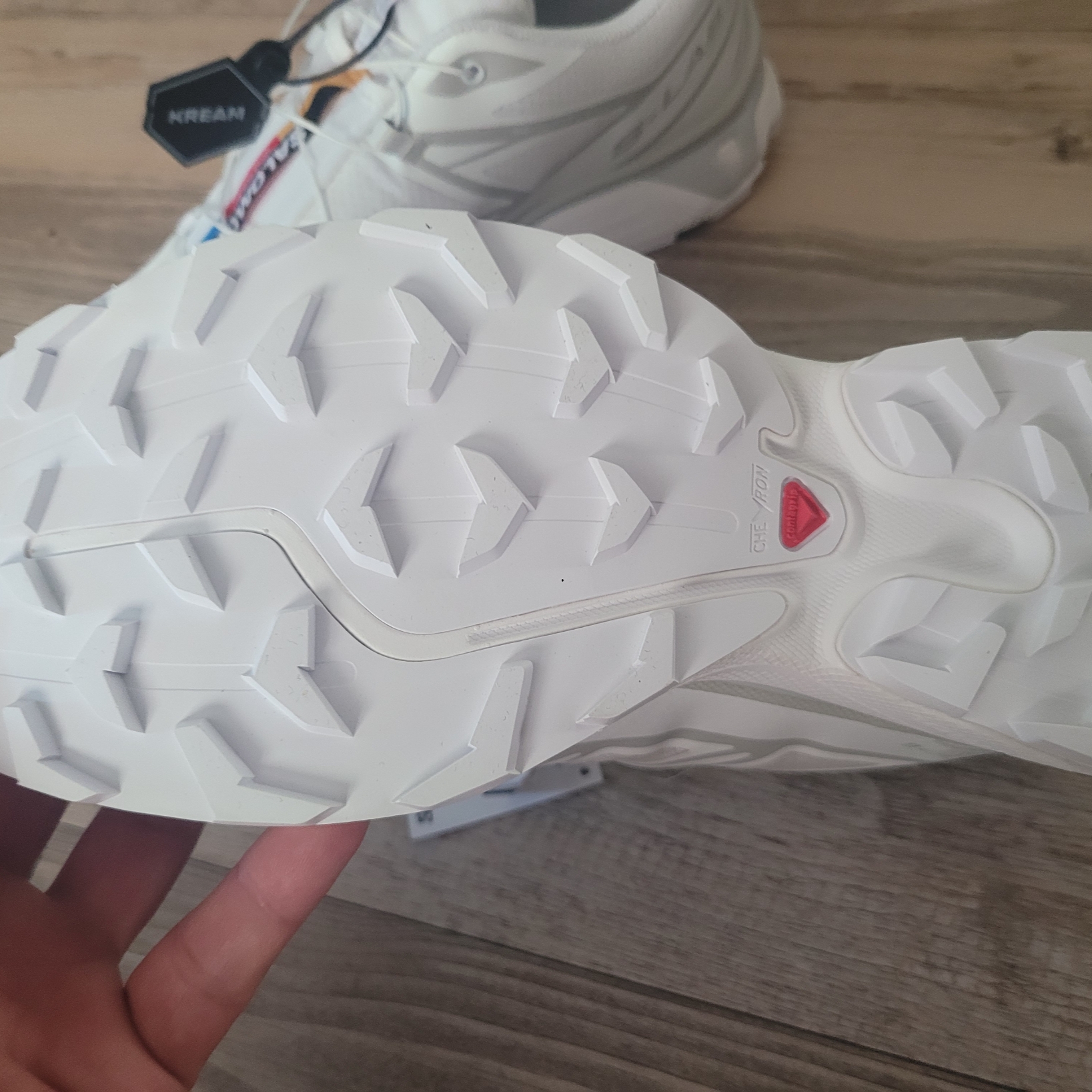 Salomon XT-6 ADV White 착용 스타일 - 2