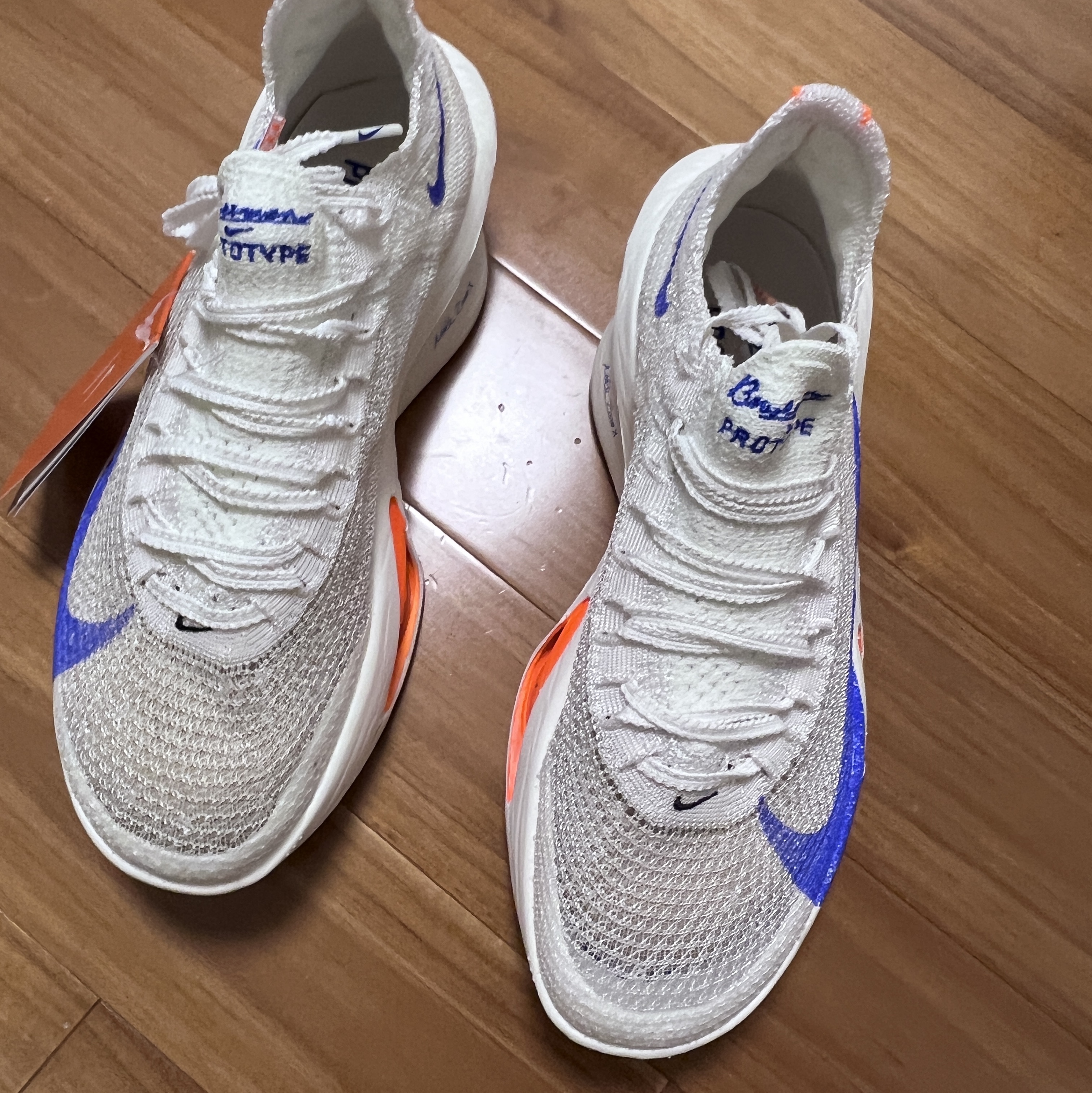 Nike Air Zoom Alphafly Next% 3 Blueprint 착용 스타일