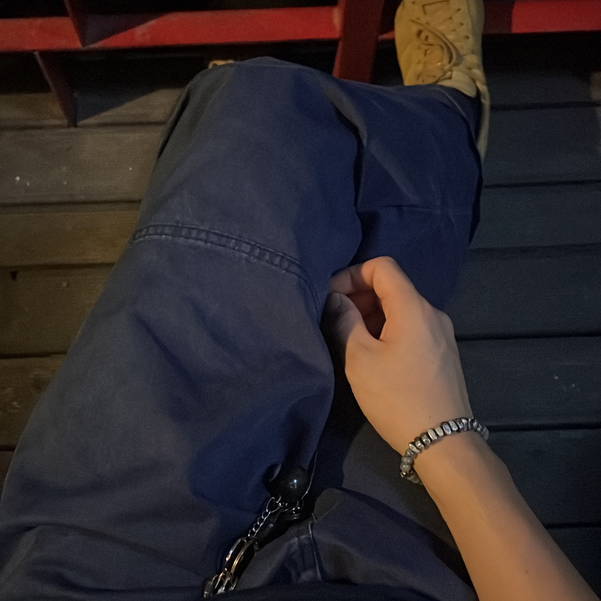 DIVEIN Vern Washed Pants Dark Navy, Adidas Campus 80s FI Mesa 착용 스타일
