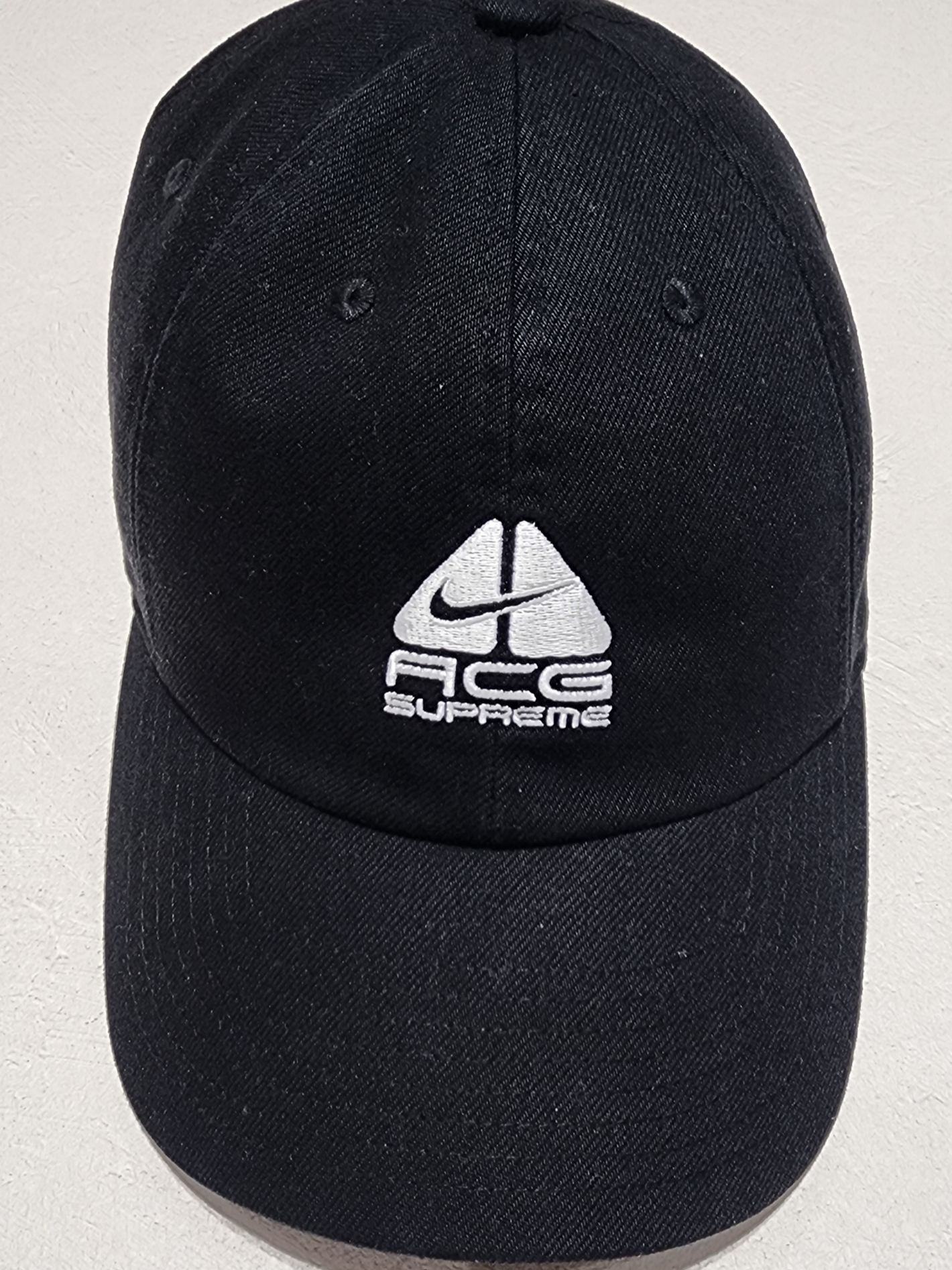 Supreme x Nike ACG Denim 6-Panel Black - 22FW 착용 스타일