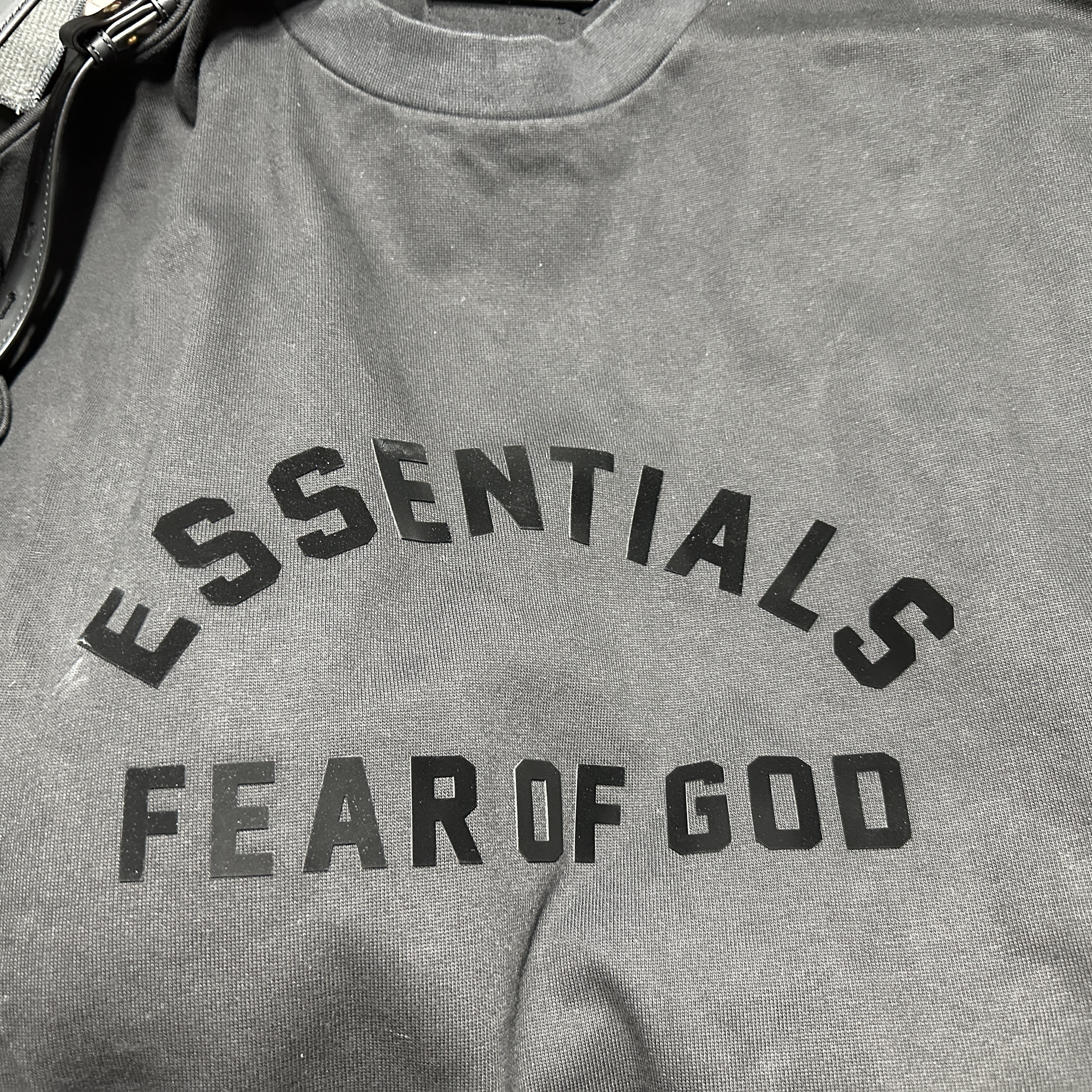 Essentials The Black Collection T-Shirt Black - 23SS 착용 스타일