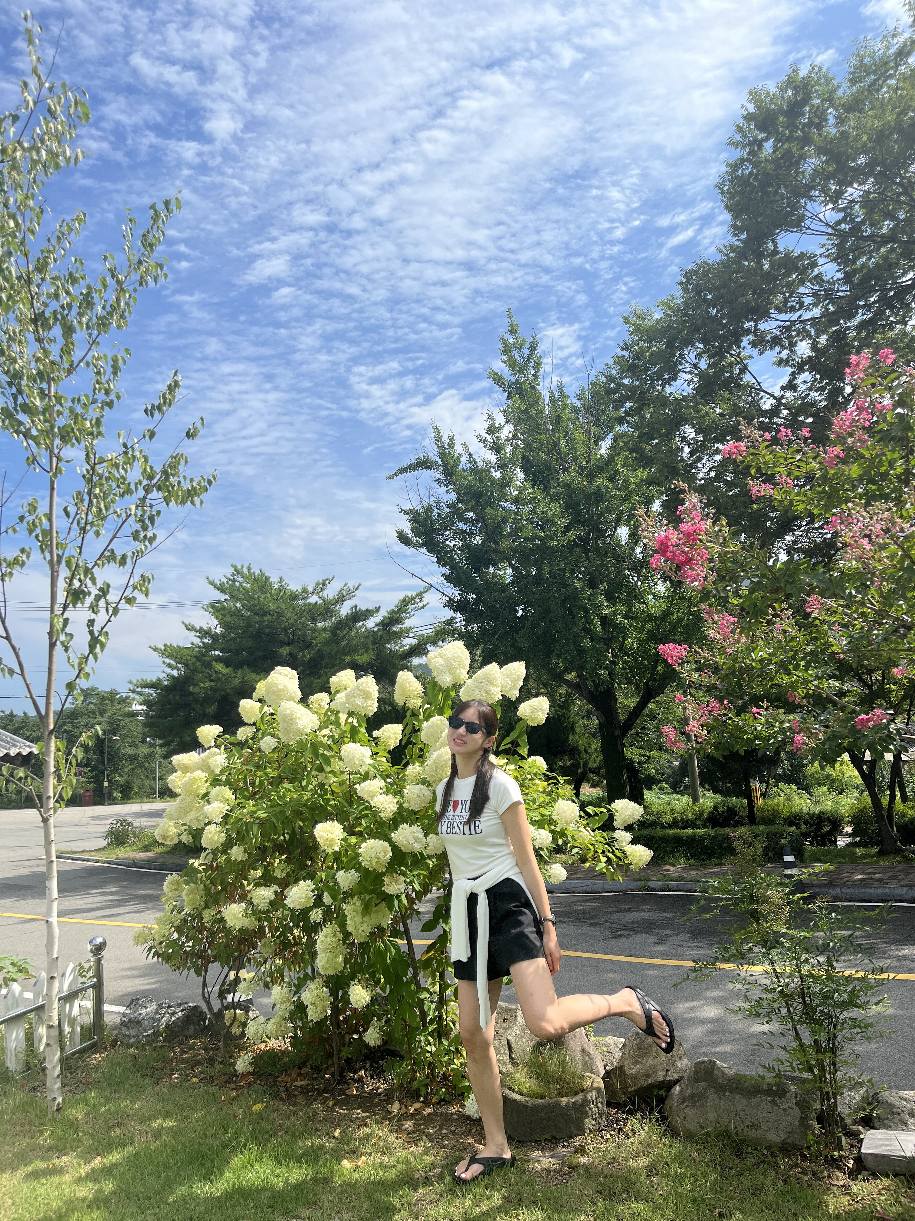 Oofos OOriginal Black 착용 스타일