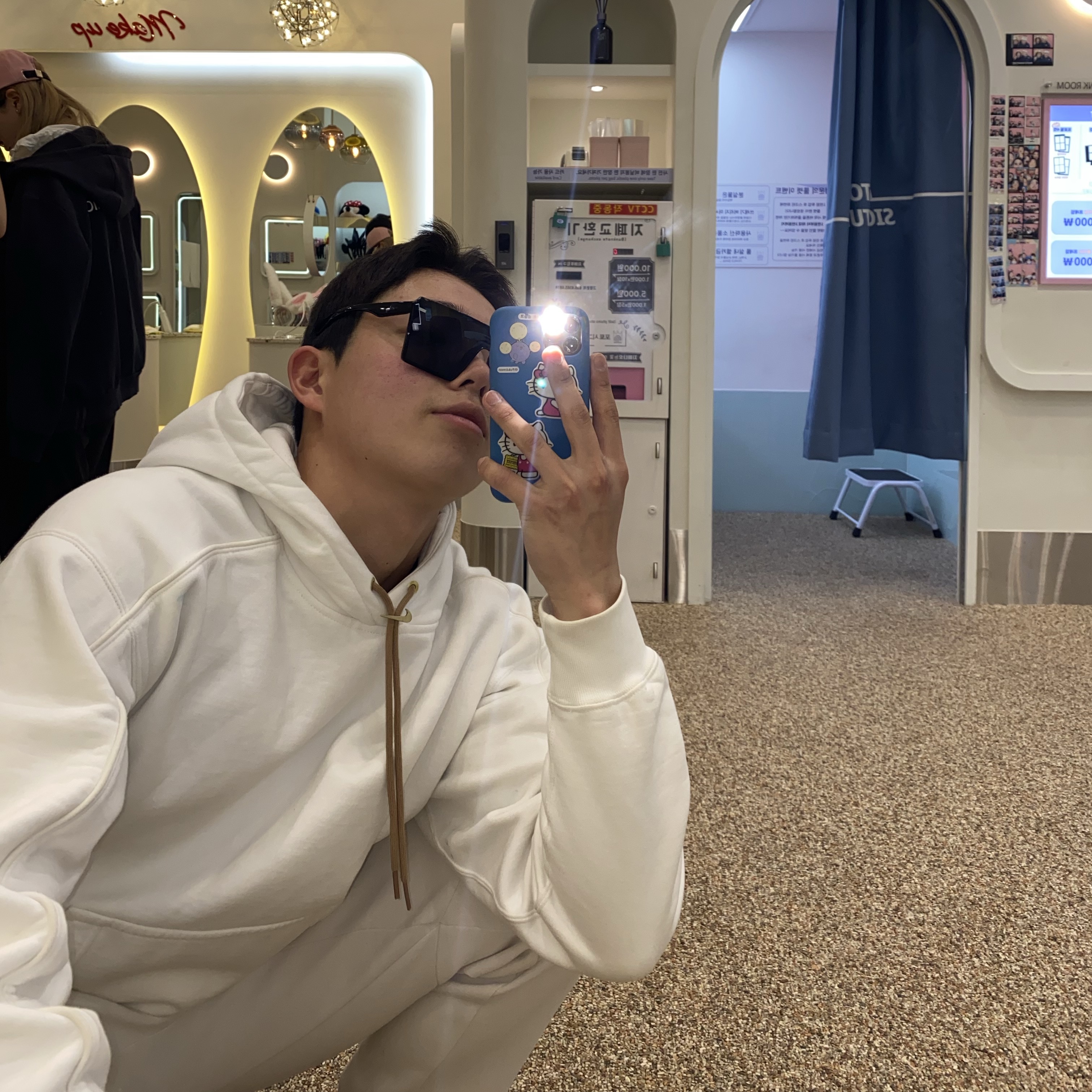 Nike x Jacquemus NRG Fleece Hoodie Sail - Asia 착용 스타일