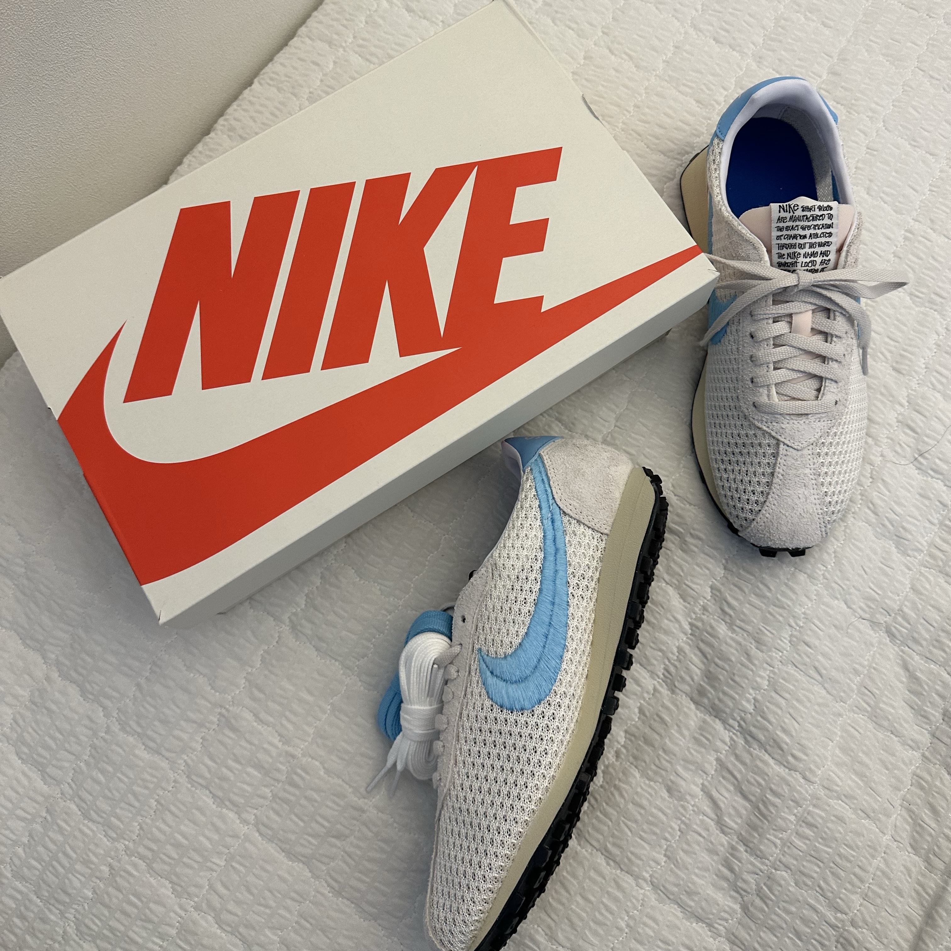 Nike x Stussy LD-1000 SP Phantom Aquarius Blue 착용 스타일