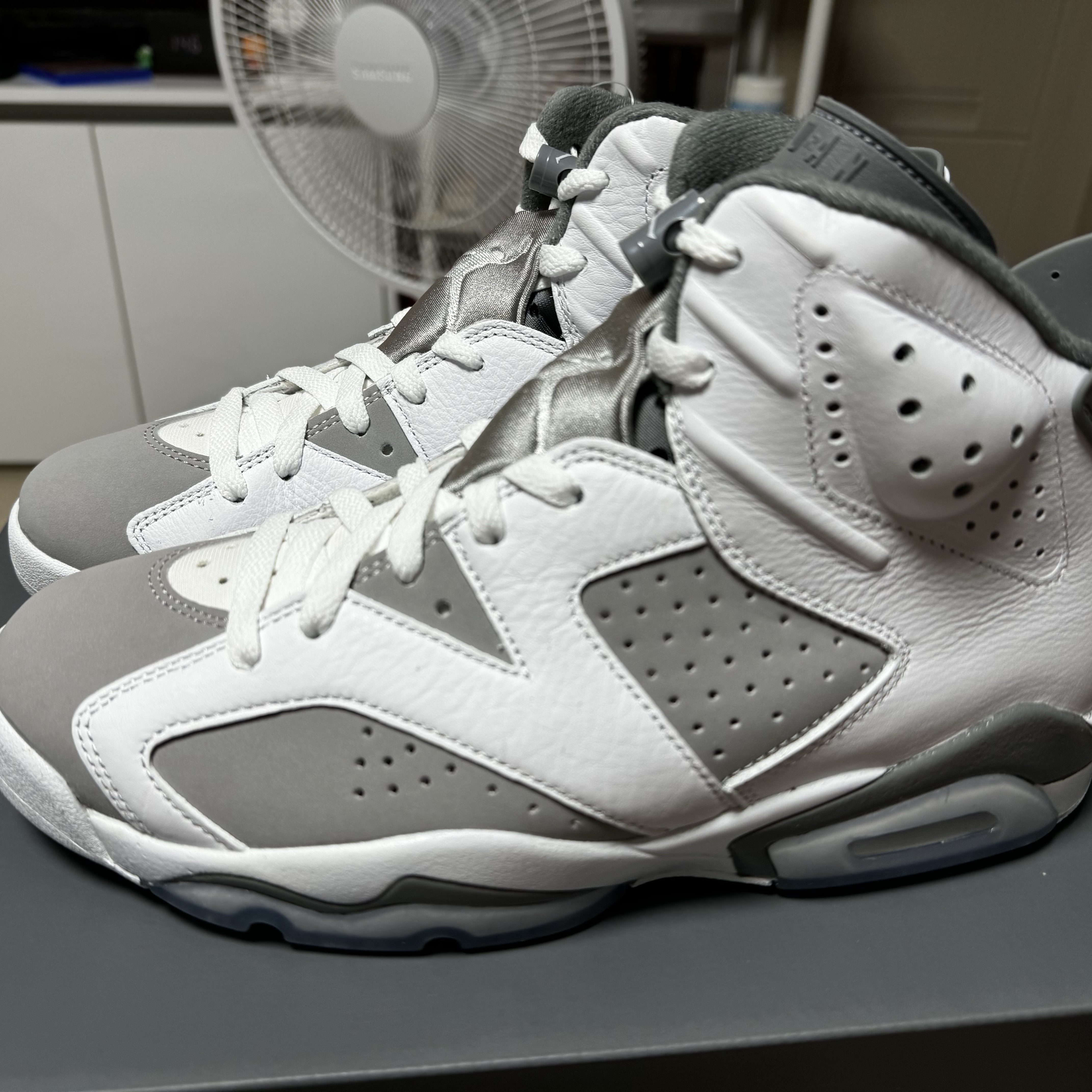 Jordan 6 Retro Cool Grey 착용 스타일 - 1