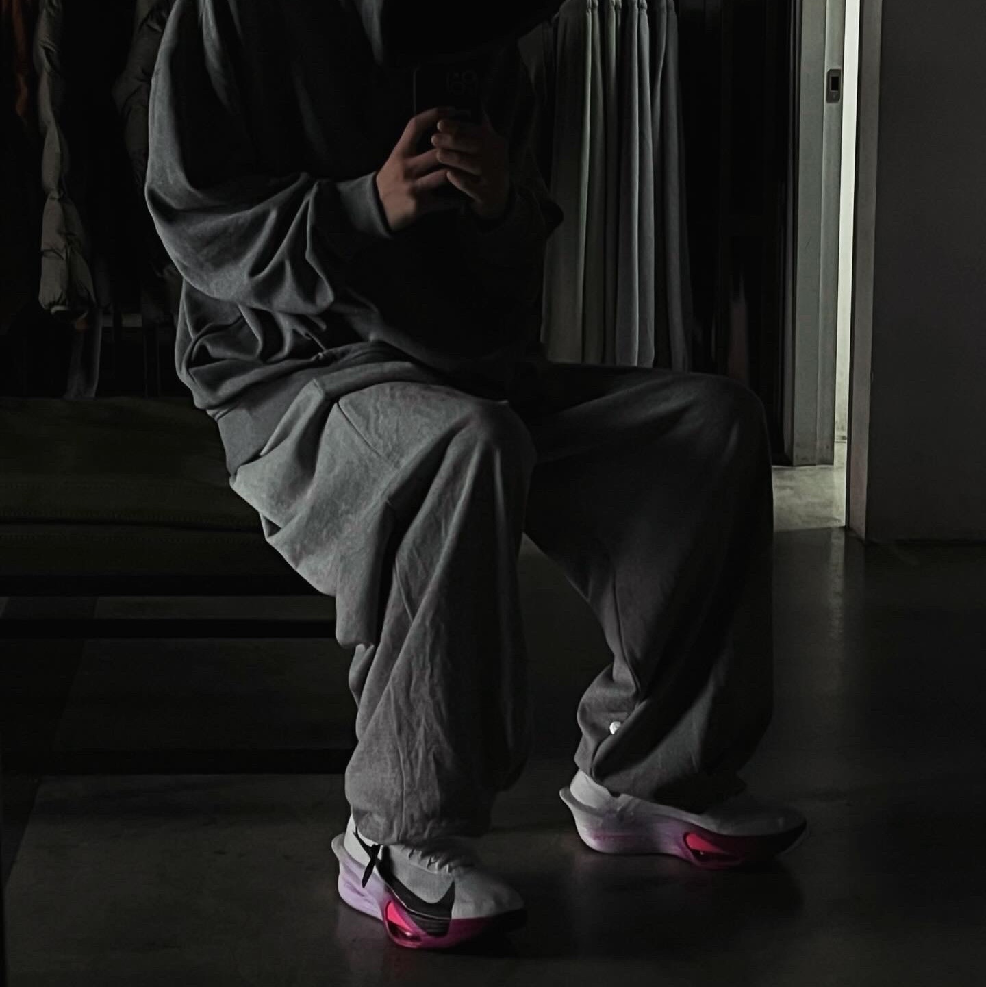 Nike Air Zoom Alphafly Next% 3 Hyper Pink 착용 스타일 - 1