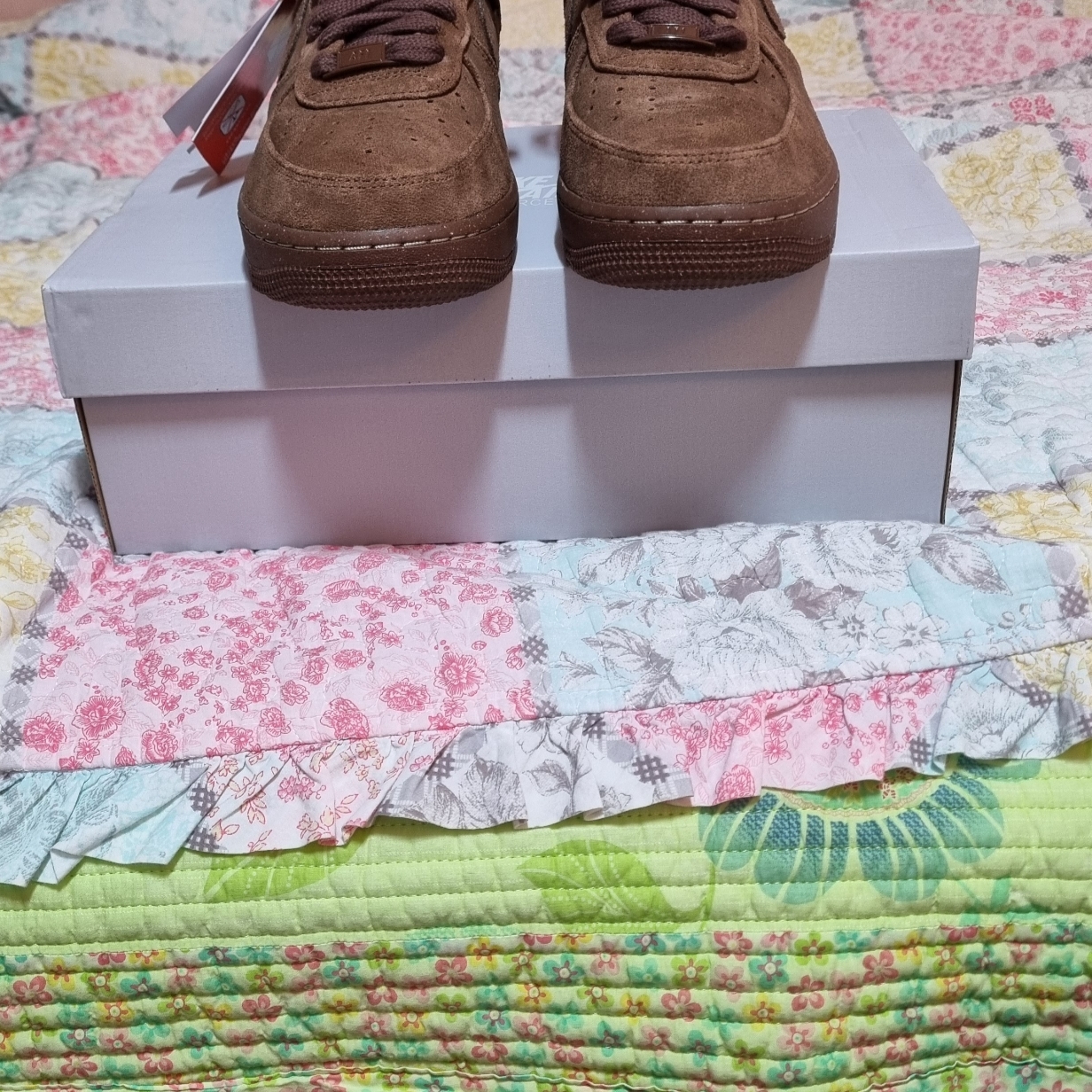(W) Nike Air Force 1 '07 Cacao Wow 착용 스타일 - 2