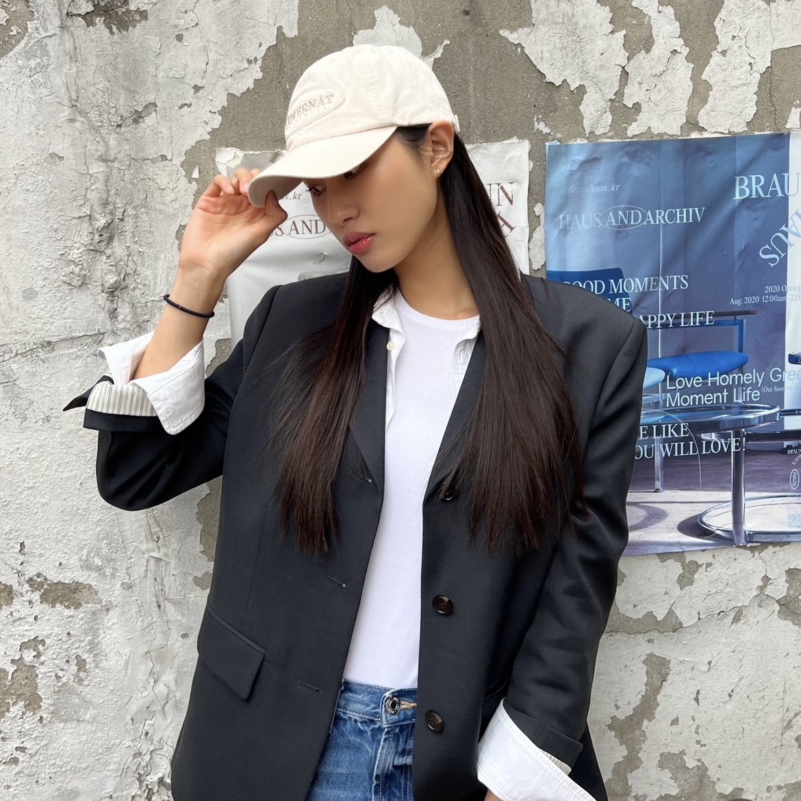 Nike Air Force 1 '07 Low White, [30% 적립] Polo Ralph Lauren Classic Fit Garment Dyed Oxford Shirt White 착용 스타일 - 4